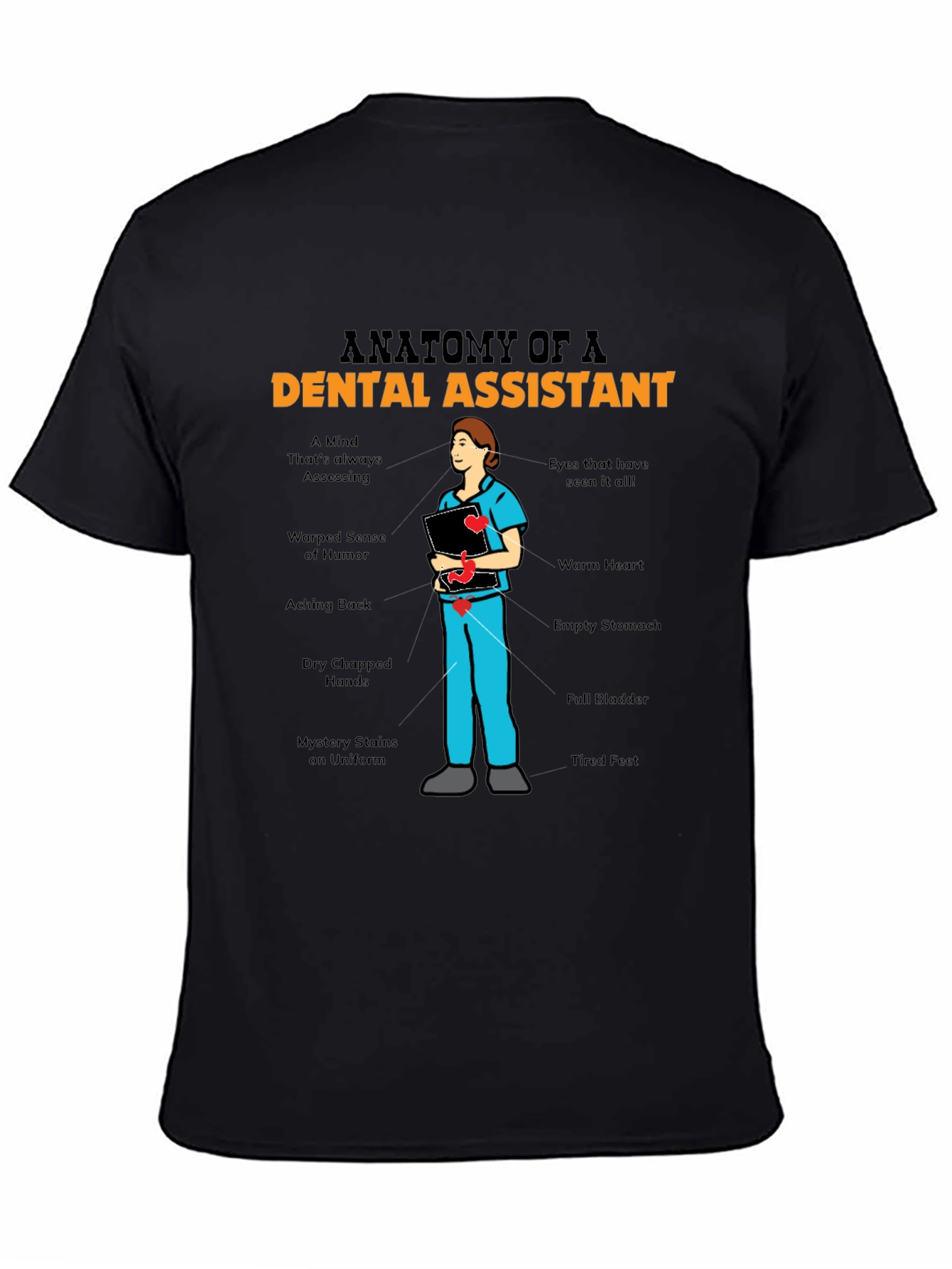 Anatomy of a Dental Assistant T-Shirt
