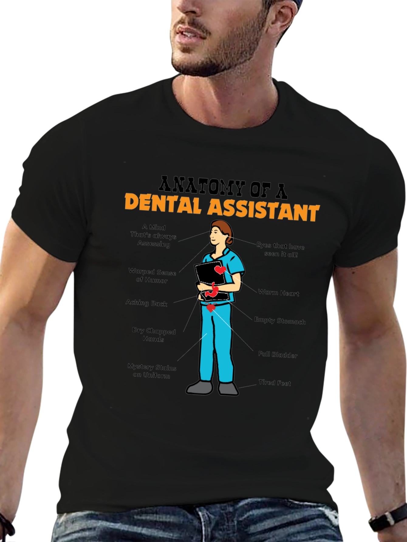 Anatomy of a Dental Assistant T-Shirt