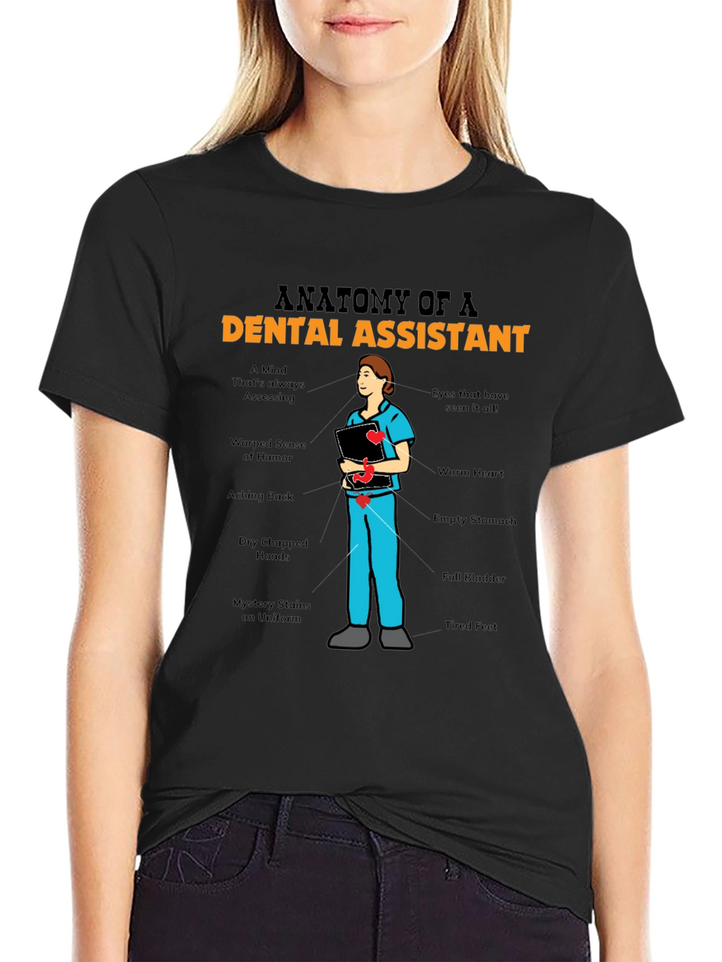 Anatomy of a Dental Assistant T-Shirt