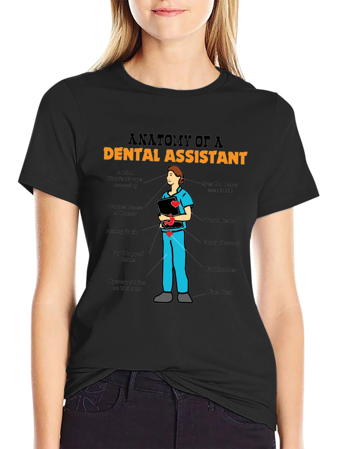 Anatomy of a Dental Assistant T-Shirt