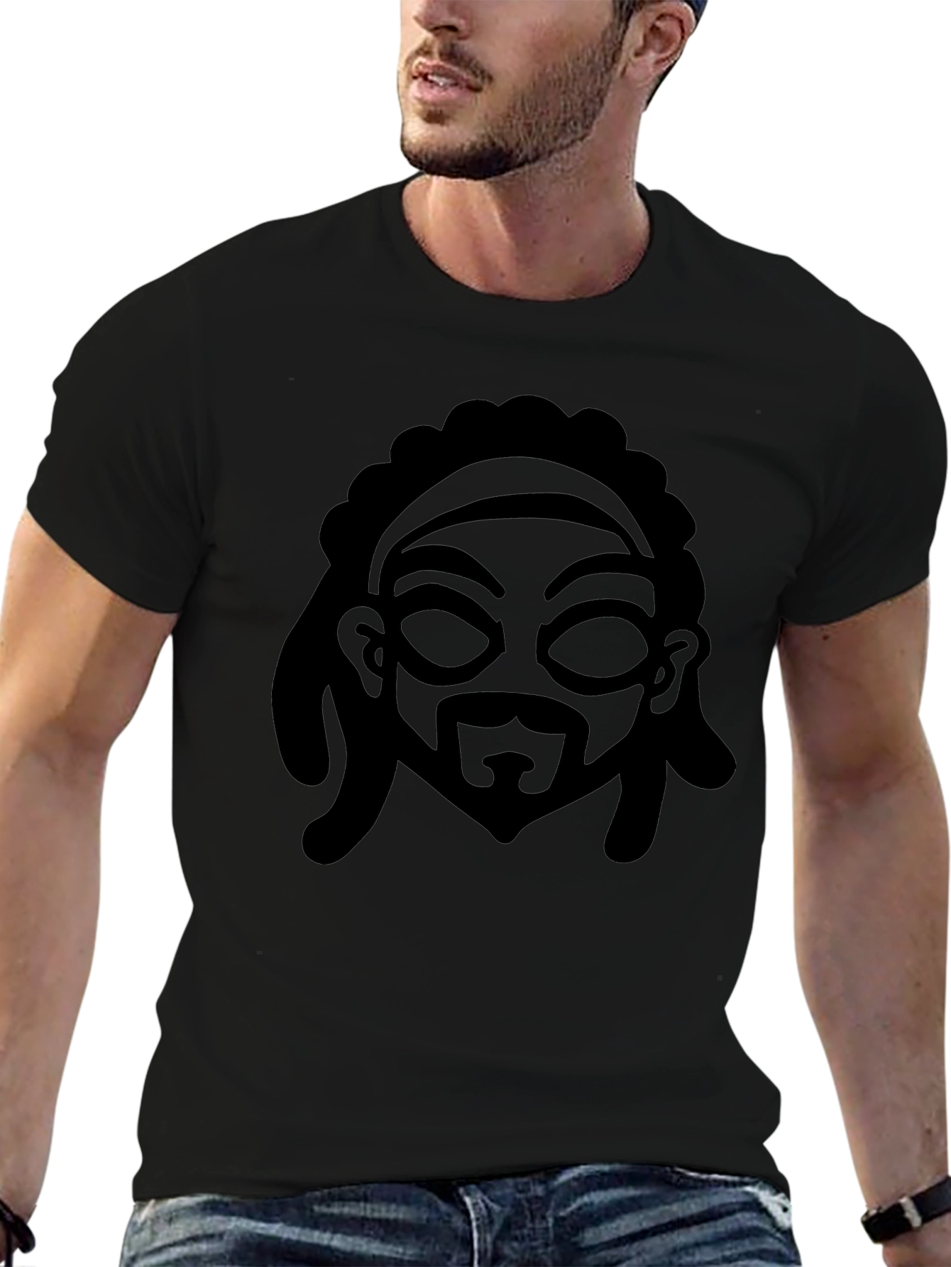 Snoop Dogg Silhouette Black T-Shirt