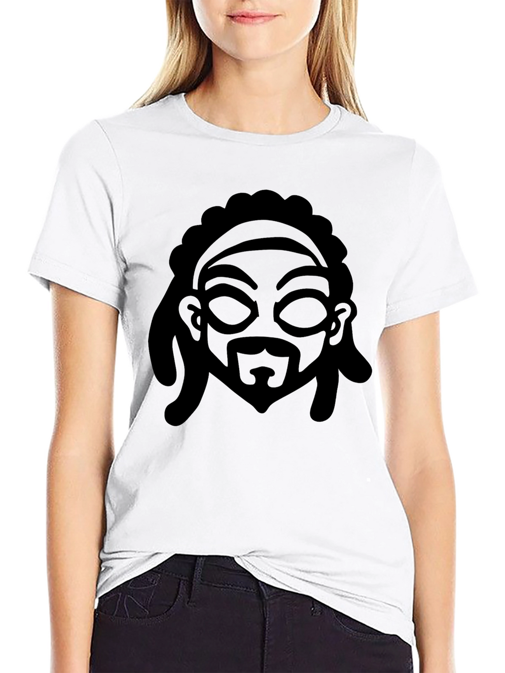 Snoop Dogg Silhouette Black T-Shirt