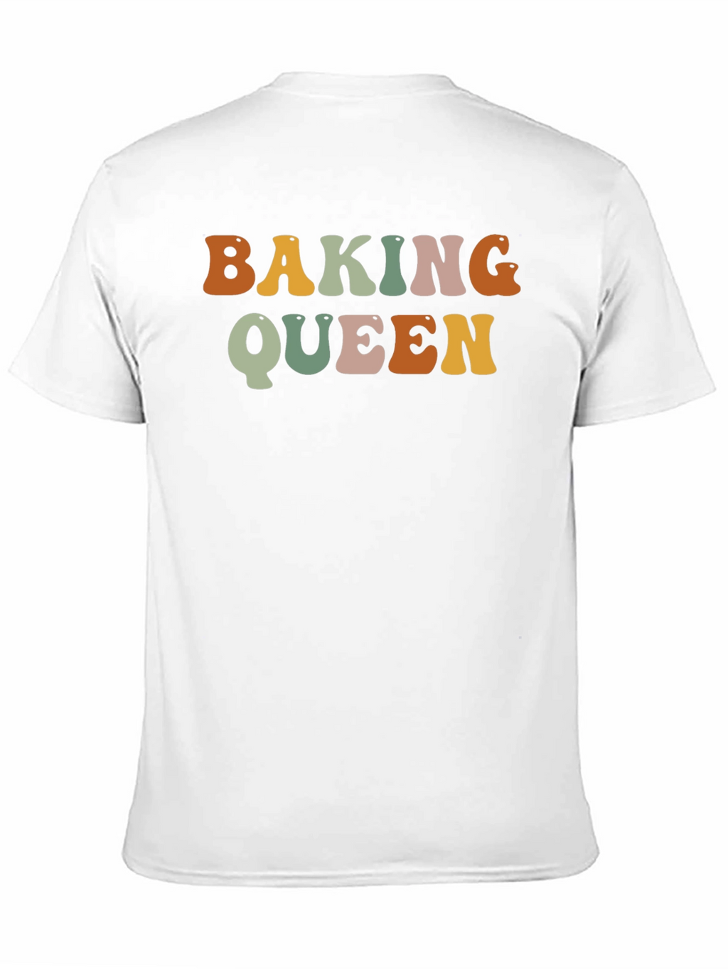 Baking Queen Retro T-Shirt - Fun Baker Gift