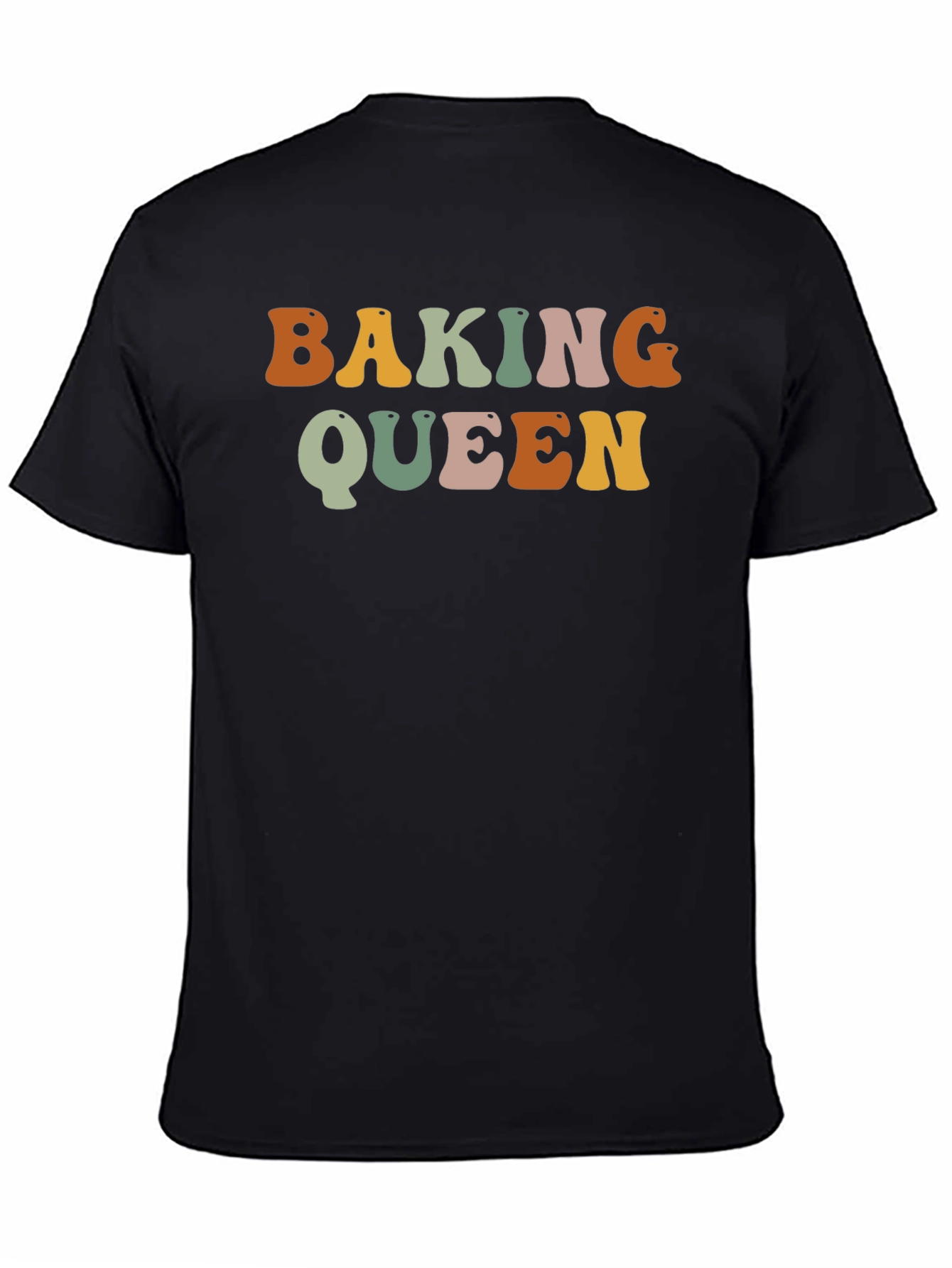 Baking Queen Retro T-Shirt - Fun Baker Gift