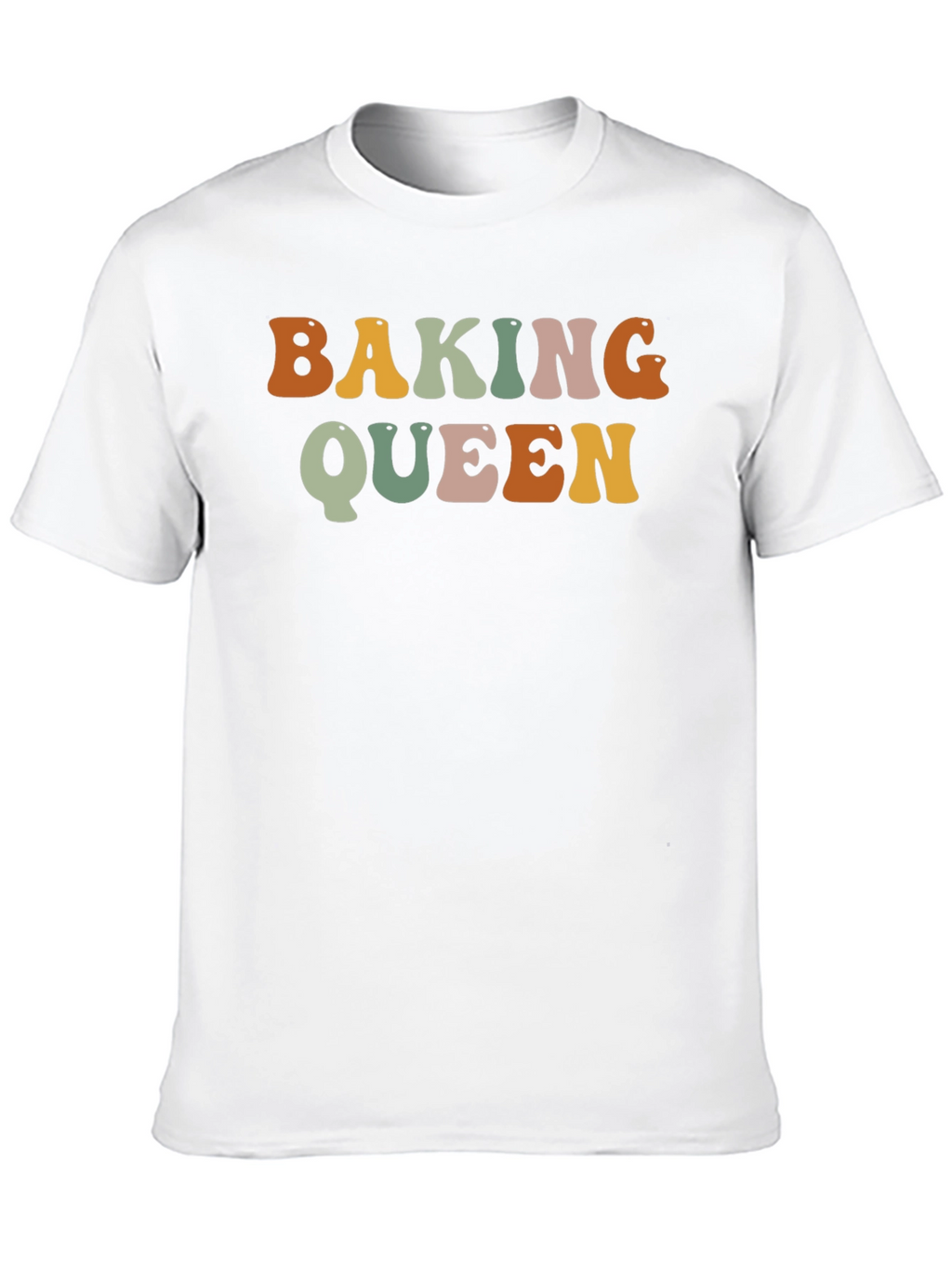 Baking Queen Retro T-Shirt - Fun Baker Gift