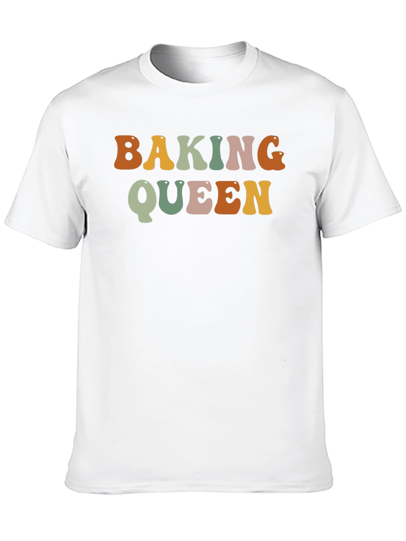 Baking Queen Retro T-Shirt - Fun Baker Gift