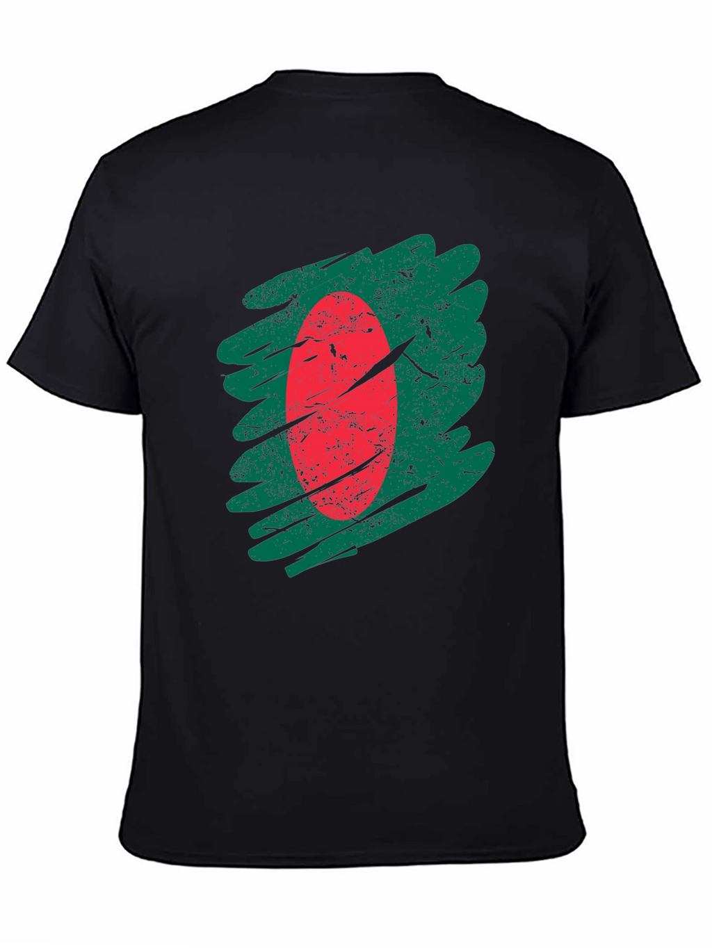 Bangladesh Flag T-Shirt - Distressed Graphic Tee