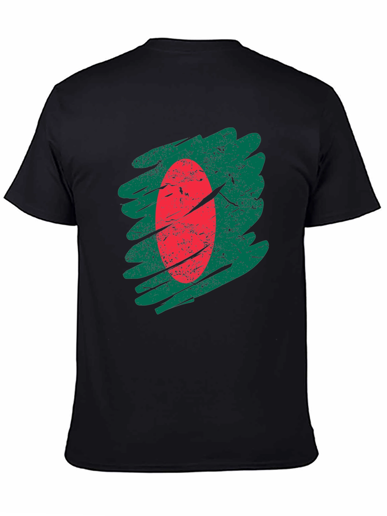 Bangladesh Flag T-Shirt - Distressed Graphic Tee