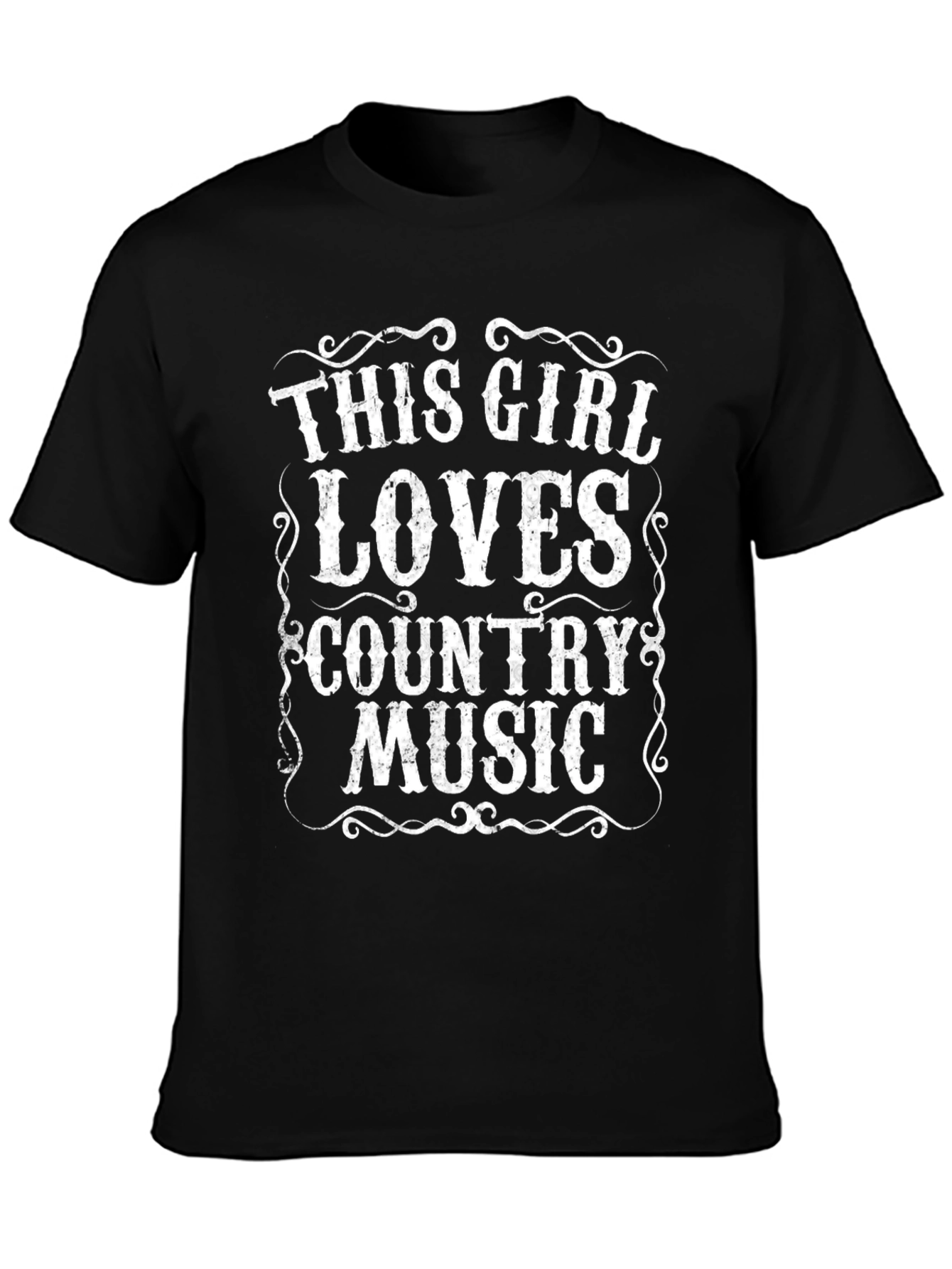 Country Music Lover Tee - This Girl Loves Country Music