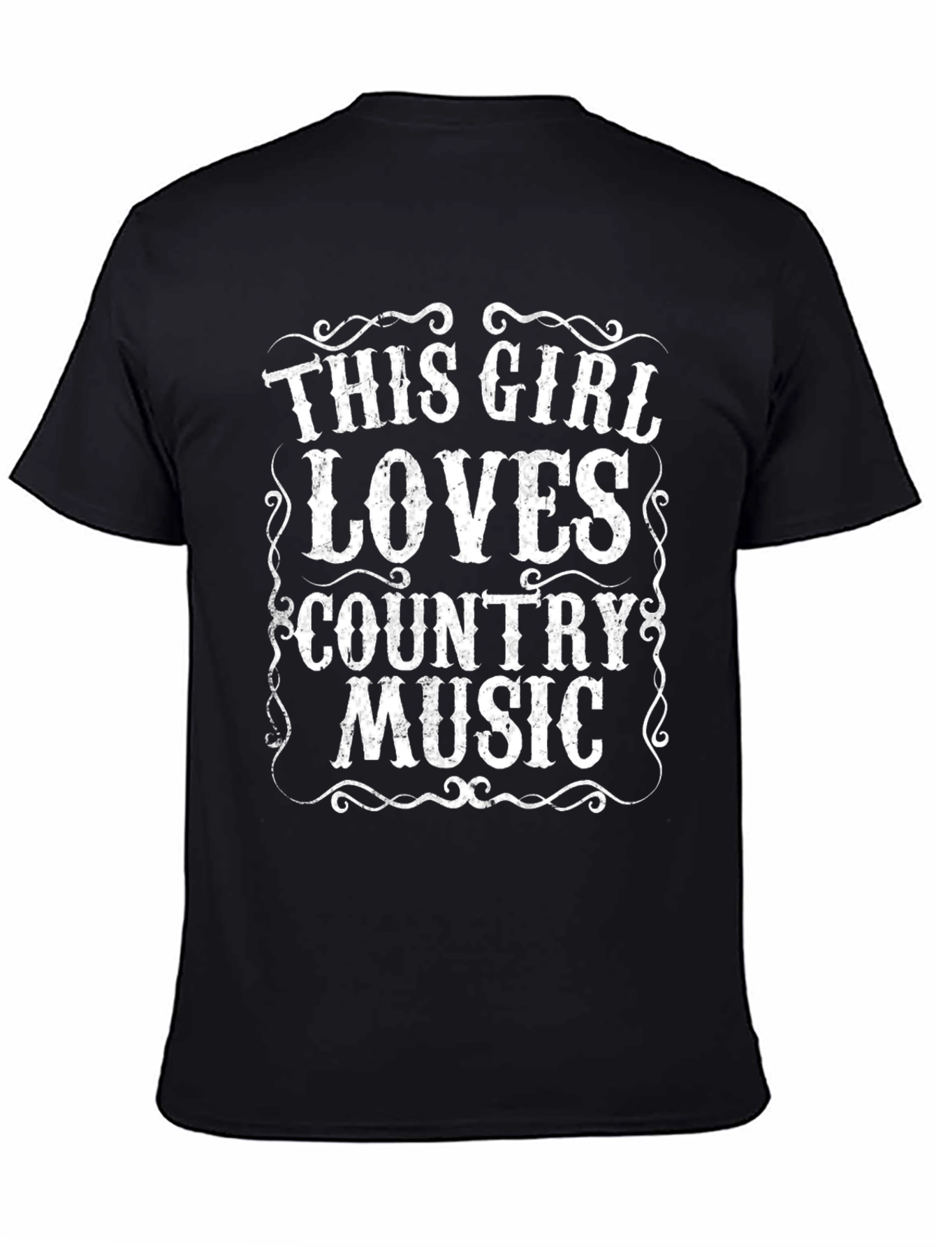 Country Music Lover Tee - This Girl Loves Country Music