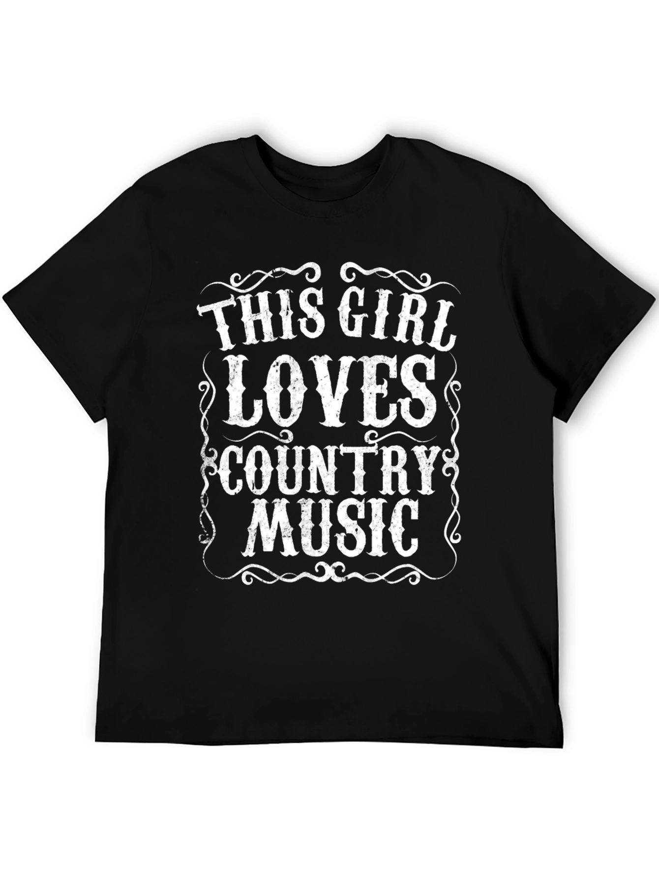 Country Music Lover Tee - This Girl Loves Country Music