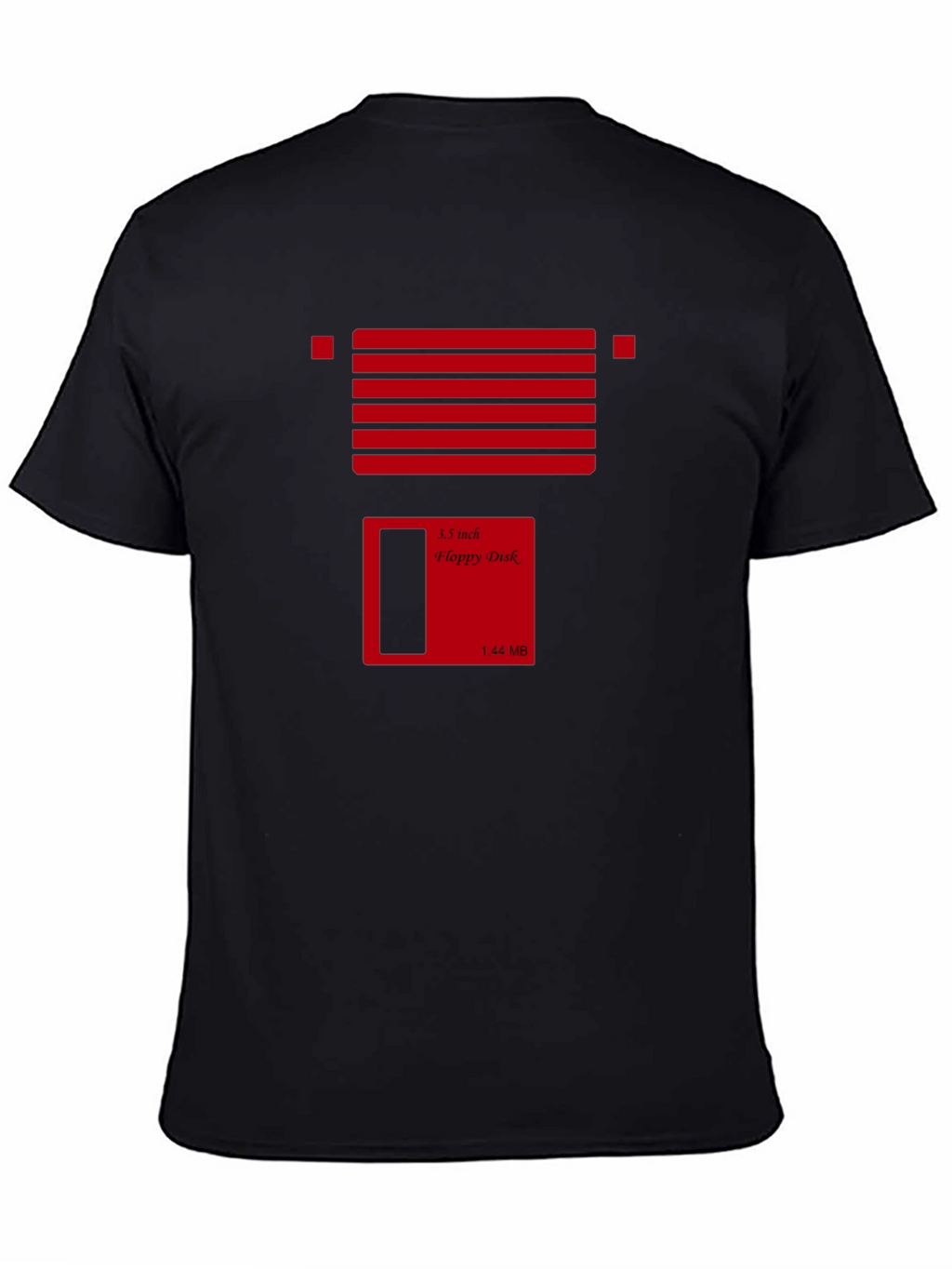 Retro Floppy Disk Graphic T-Shirt - Geeky Tee