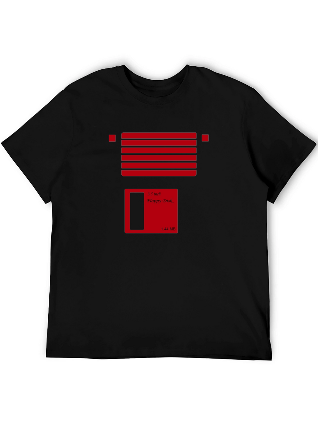 Retro Floppy Disk Graphic T-Shirt - Geeky Tee