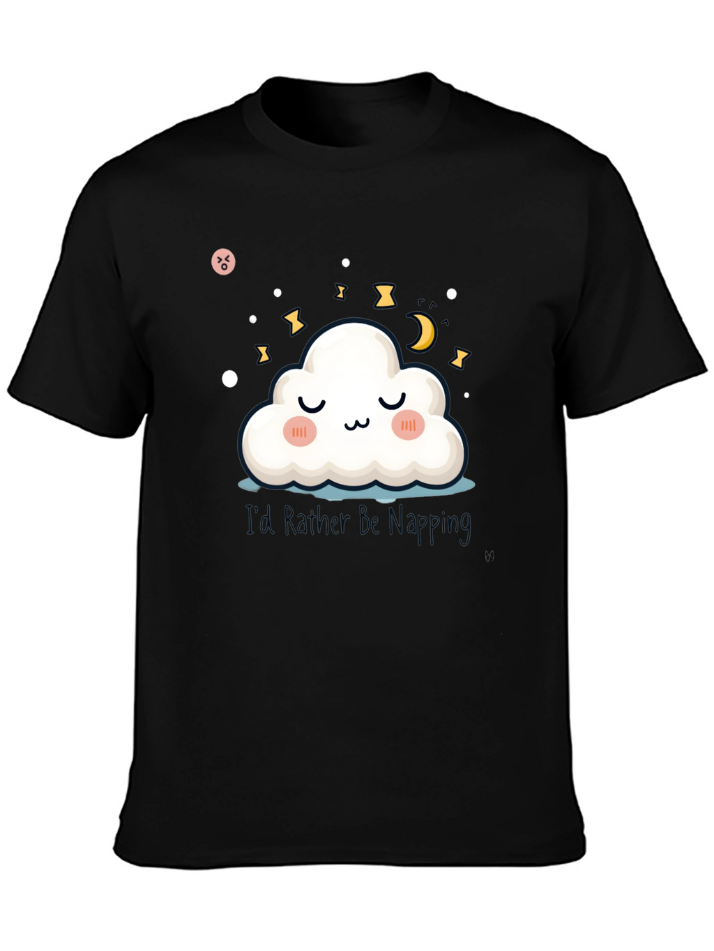Cute Cloud Napping T-Shirt - Dreamy & Comfy