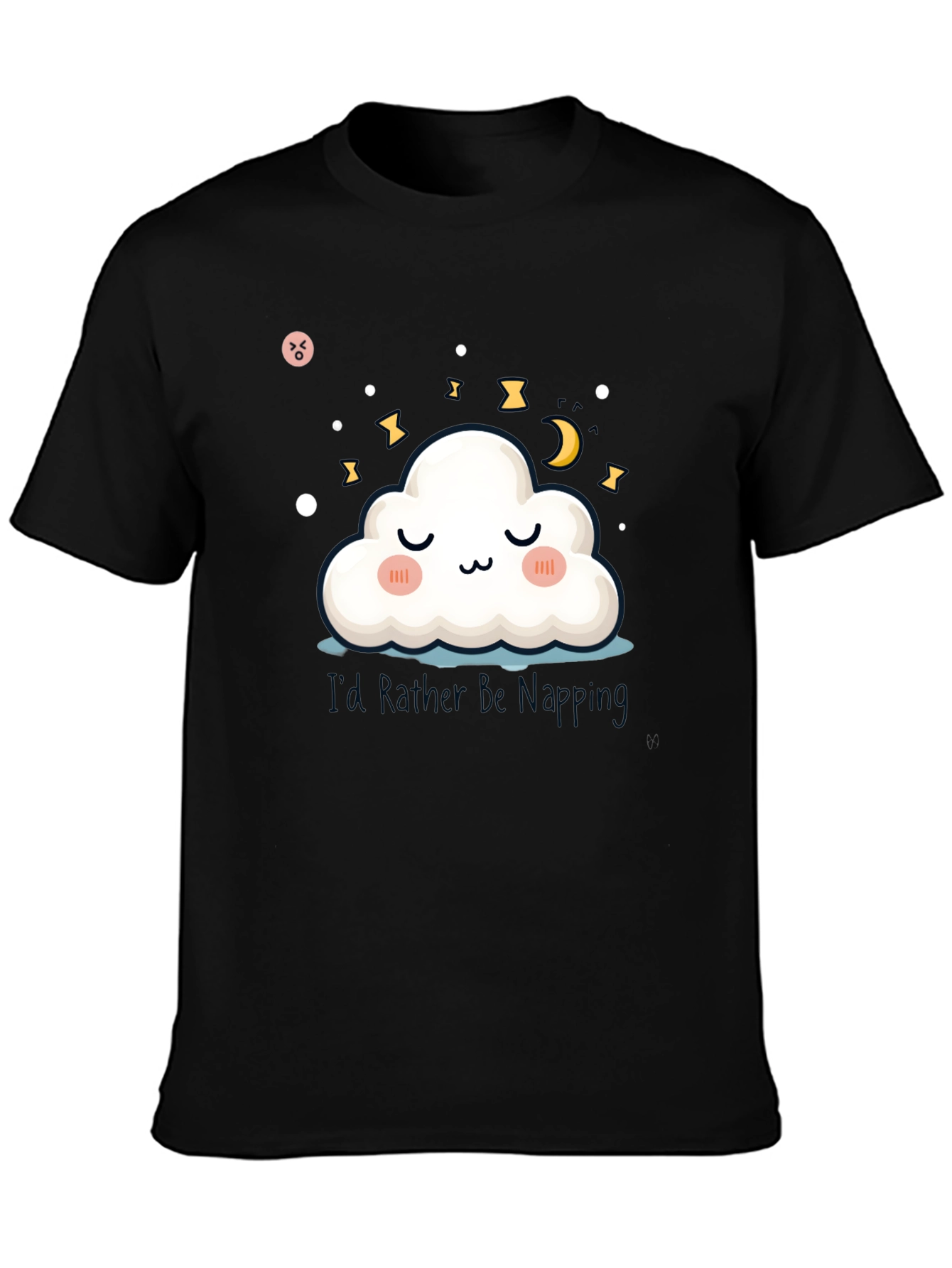 Cute Cloud Napping T-Shirt - Dreamy & Comfy