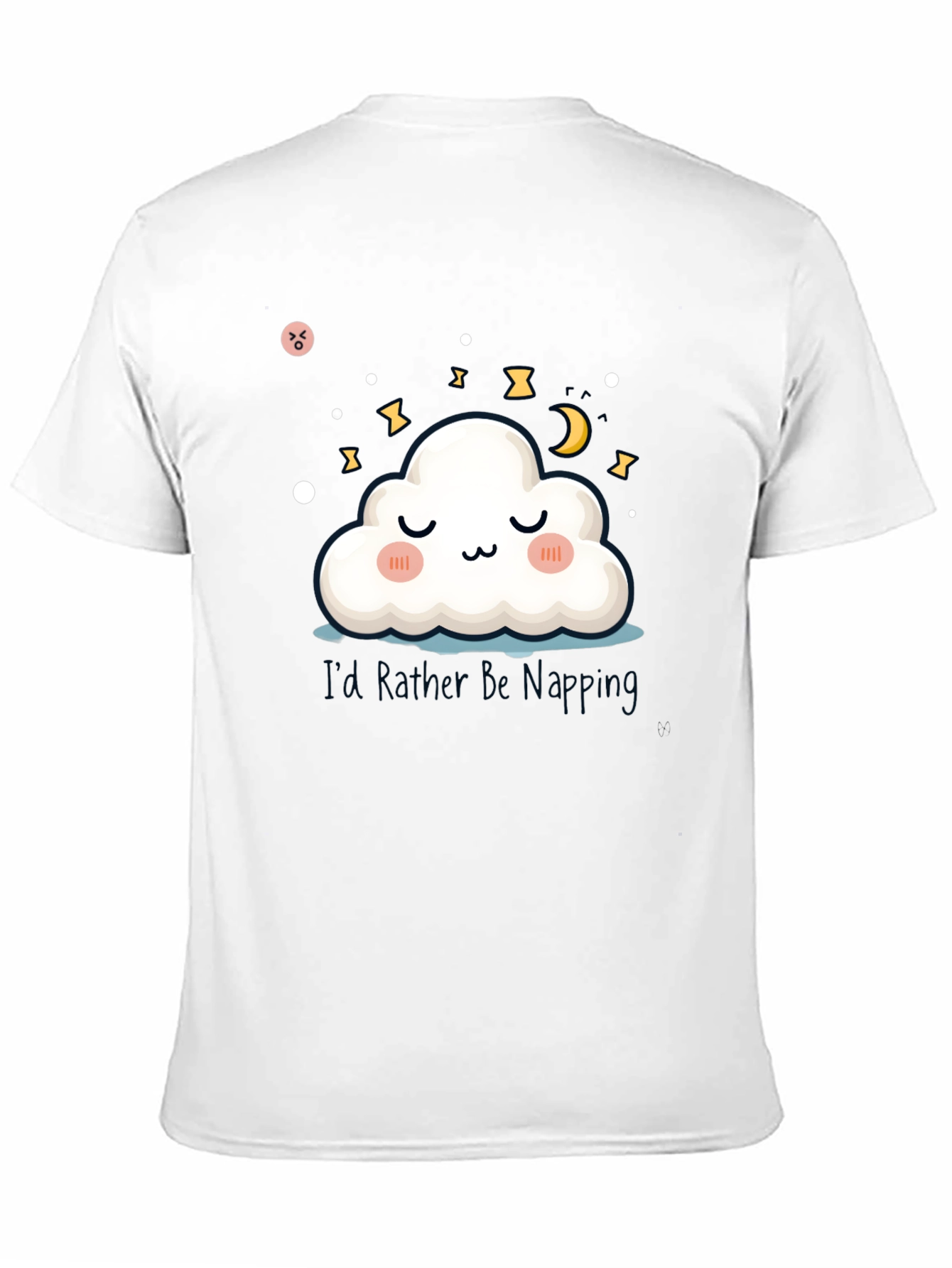 Cute Cloud Napping T-Shirt - Dreamy & Comfy