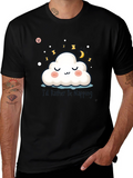 Cute Cloud Napping T-Shirt - Dreamy & Comfy