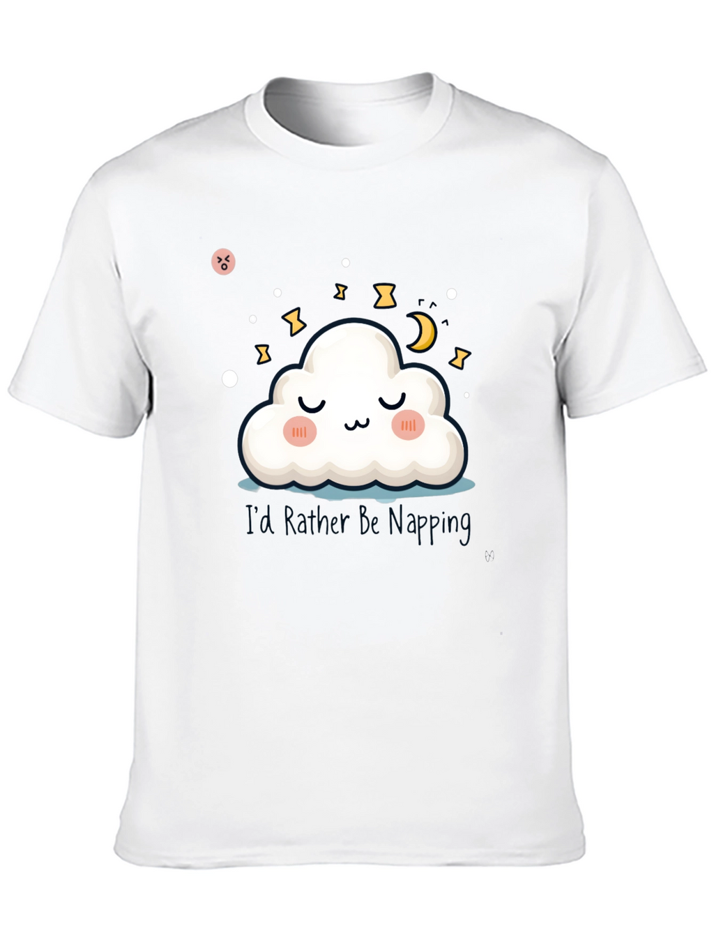 Cute Cloud Napping T-Shirt - Dreamy & Comfy