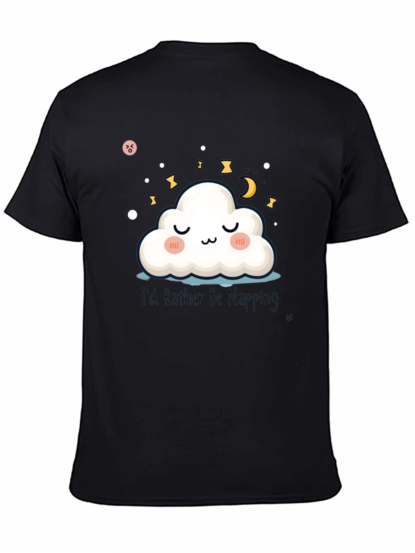 Cute Cloud Napping T-Shirt - Dreamy & Comfy