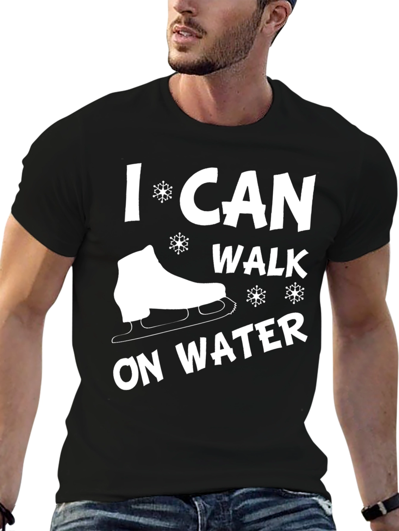 I Can Walk On Water Skating T-Shirt