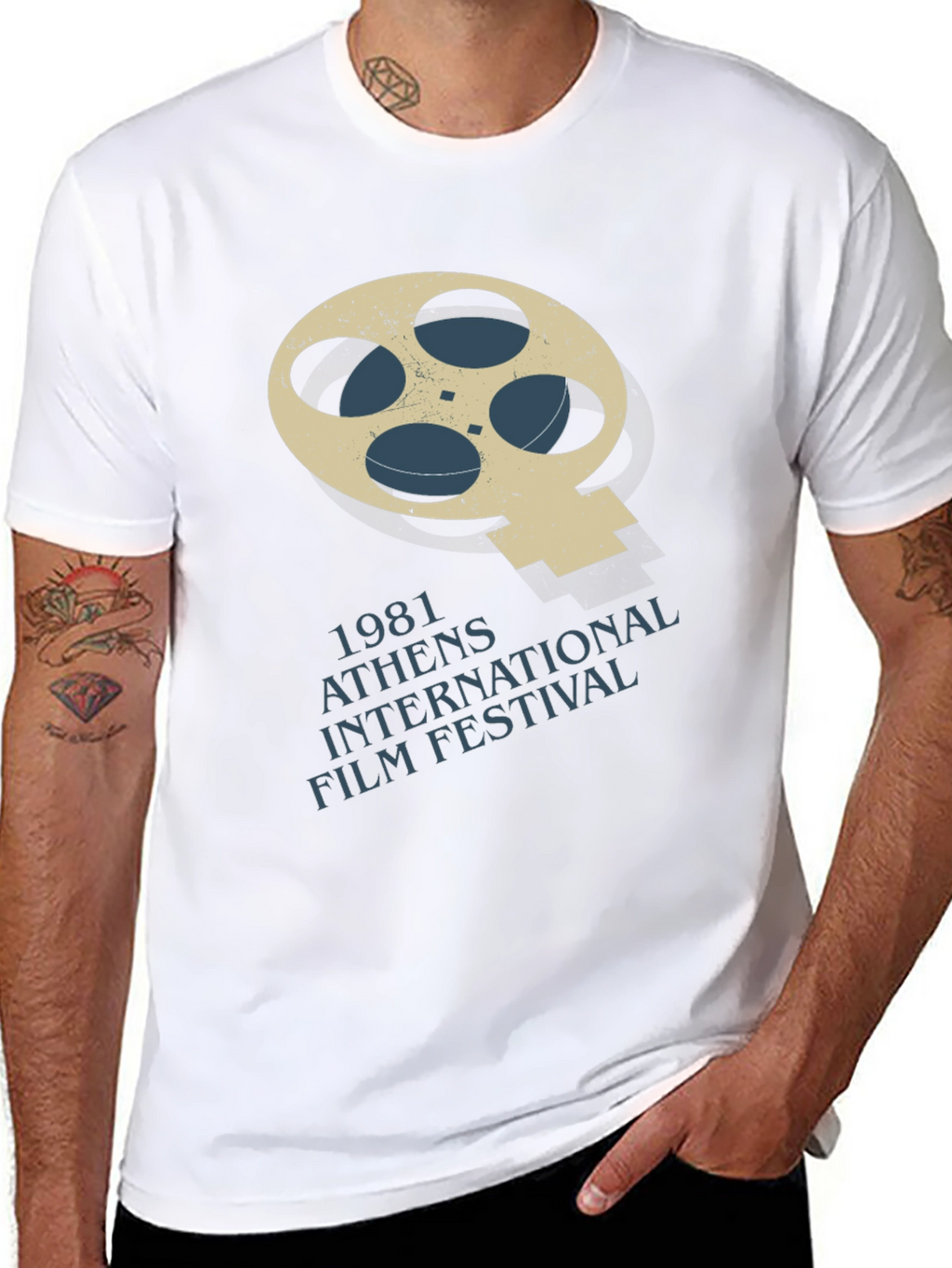 Retro 1981 Athens Film Festival Graphic Tee