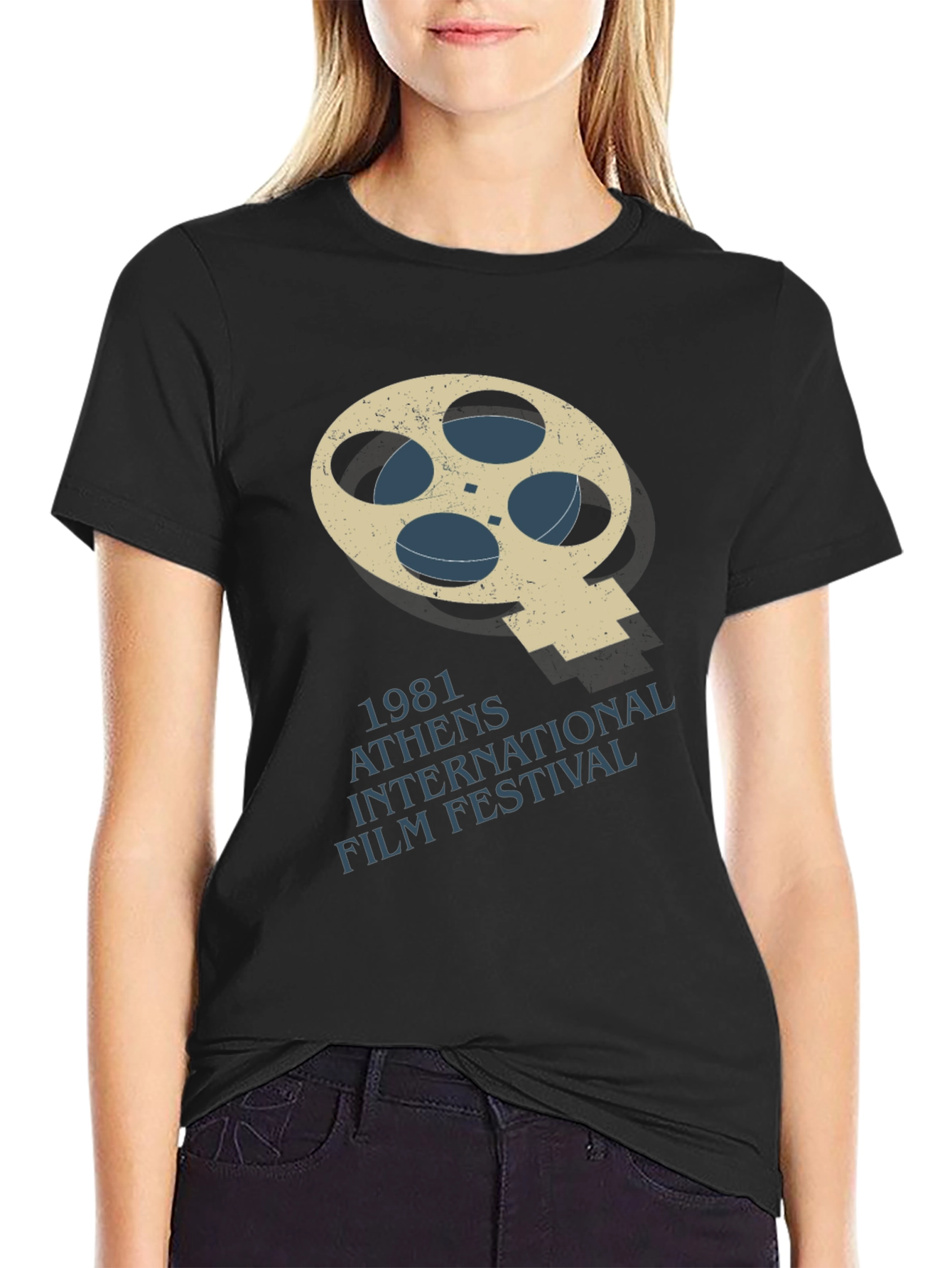 Retro 1981 Athens Film Festival Graphic Tee