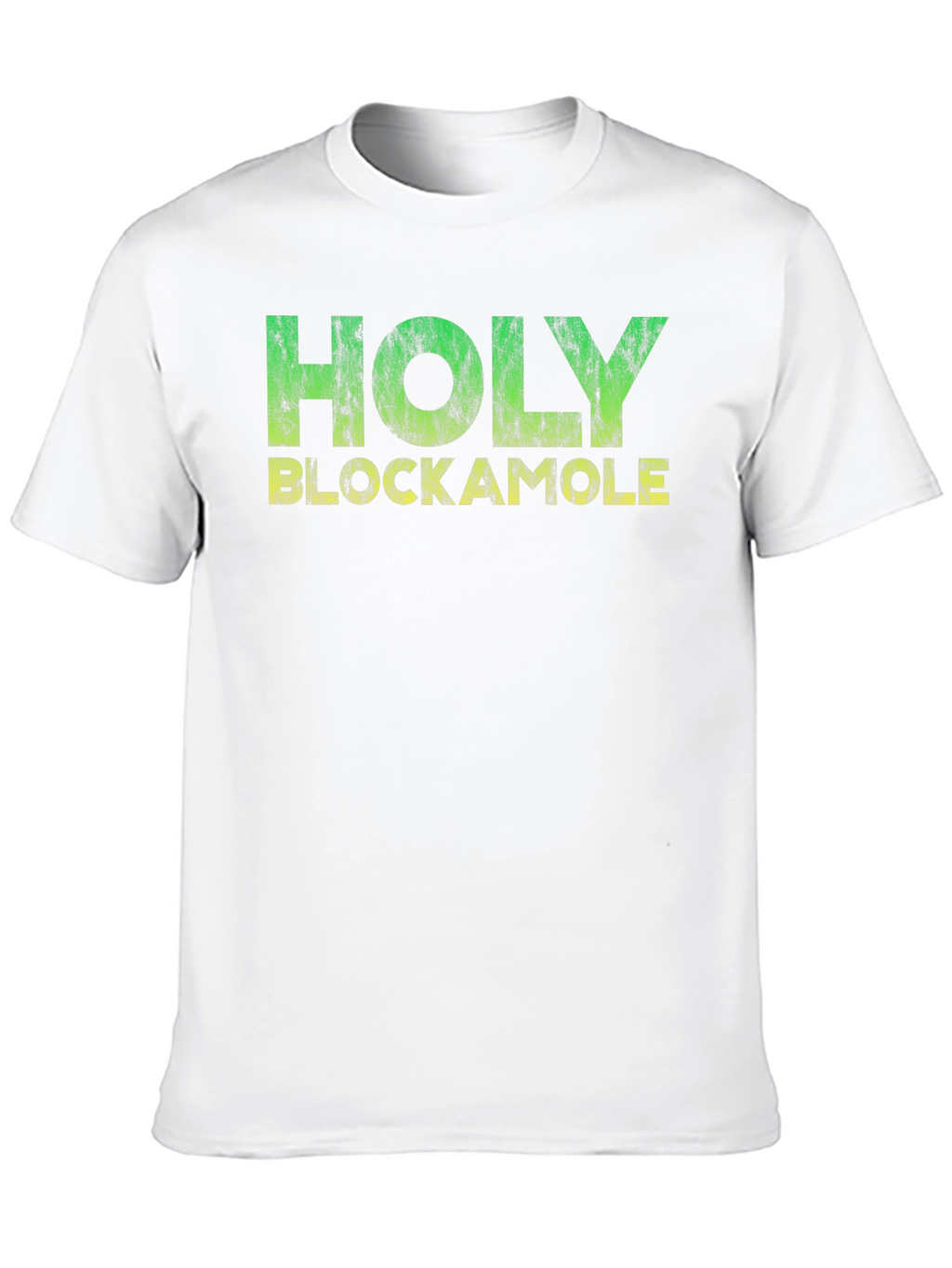 Holy Blockamole Graphic T-Shirt - Funny Avocado Pun Tee
