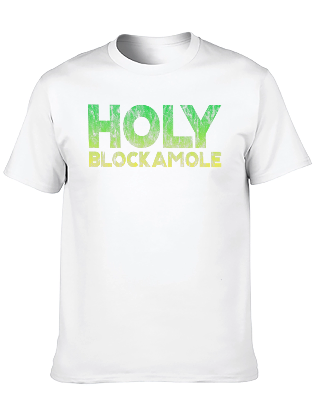 Holy Blockamole Graphic T-Shirt - Funny Avocado Pun Tee