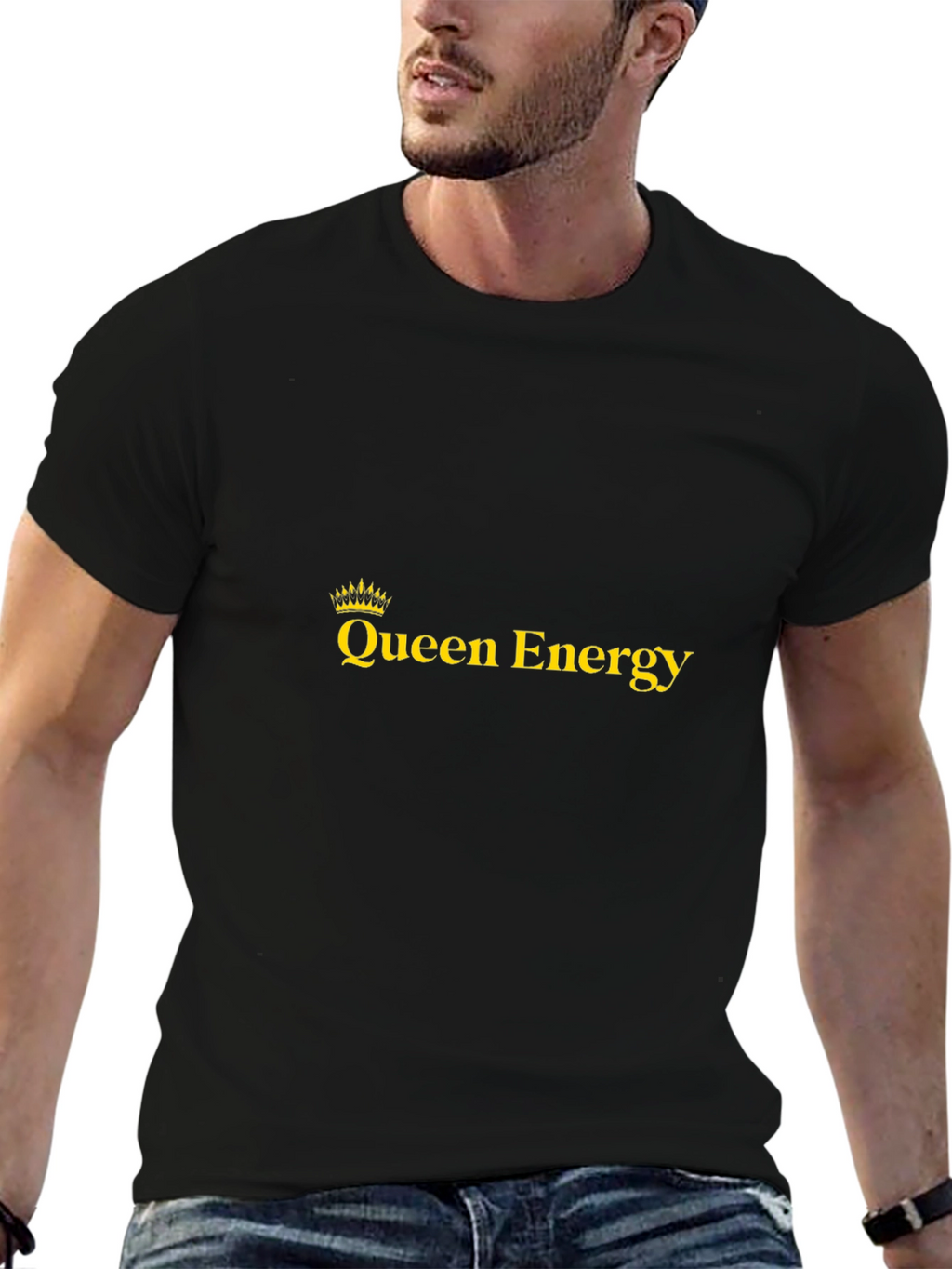 Queen Energy Black T-Shirt