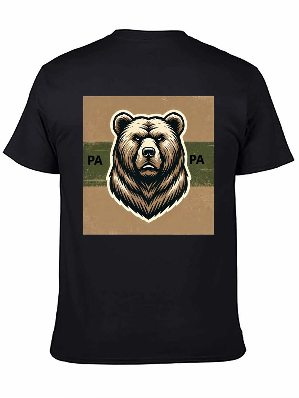Pennsylvania Bear Graphic Tee - Classic Style