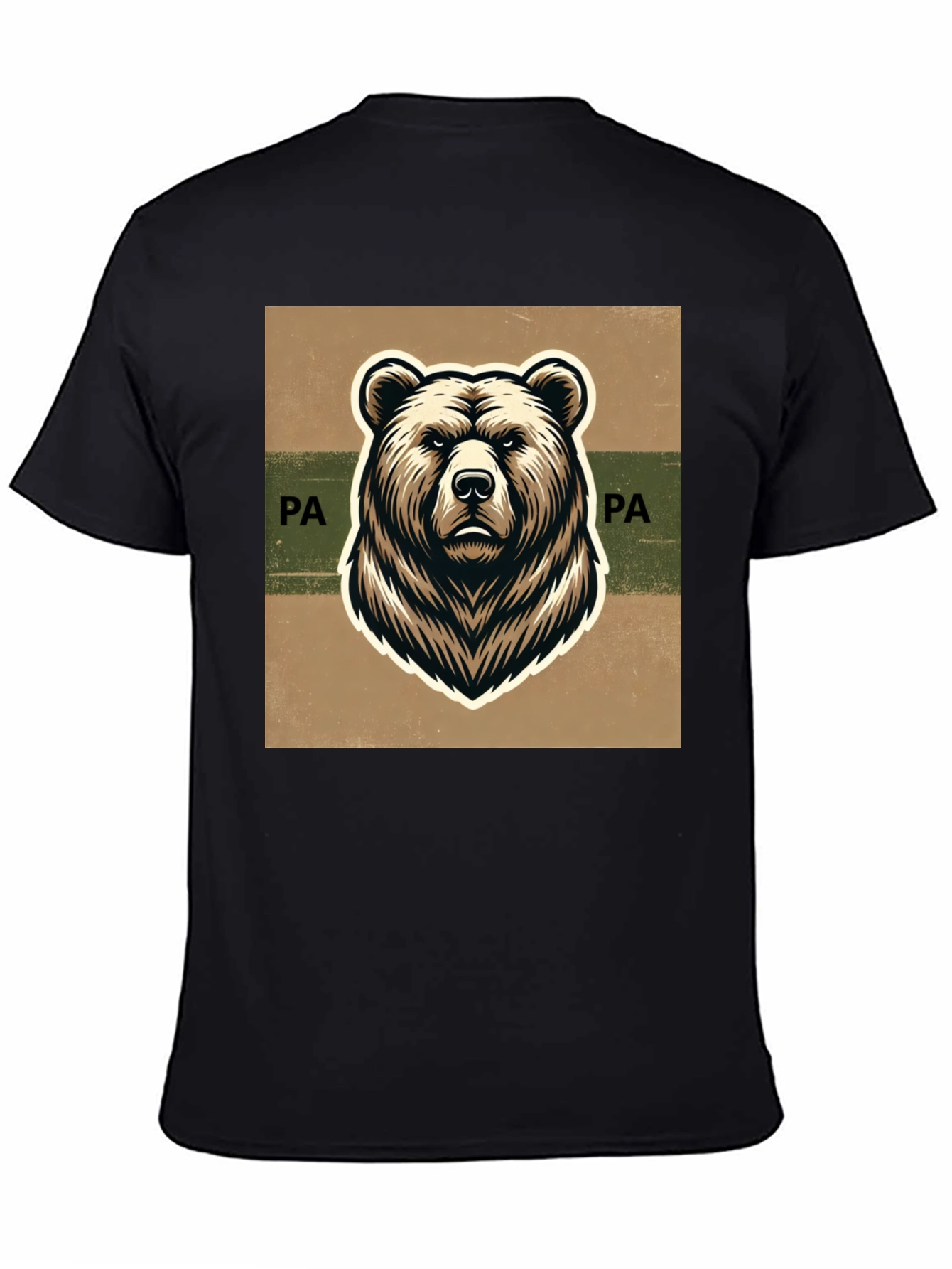 Pennsylvania Bear Graphic Tee - Classic Style