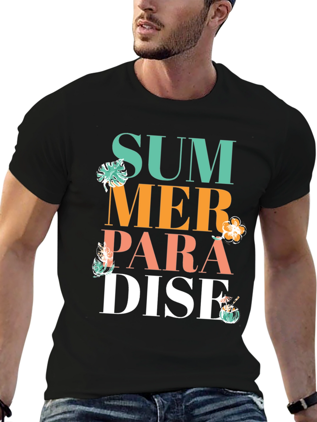 Summer Paradise Graphic T-Shirt
