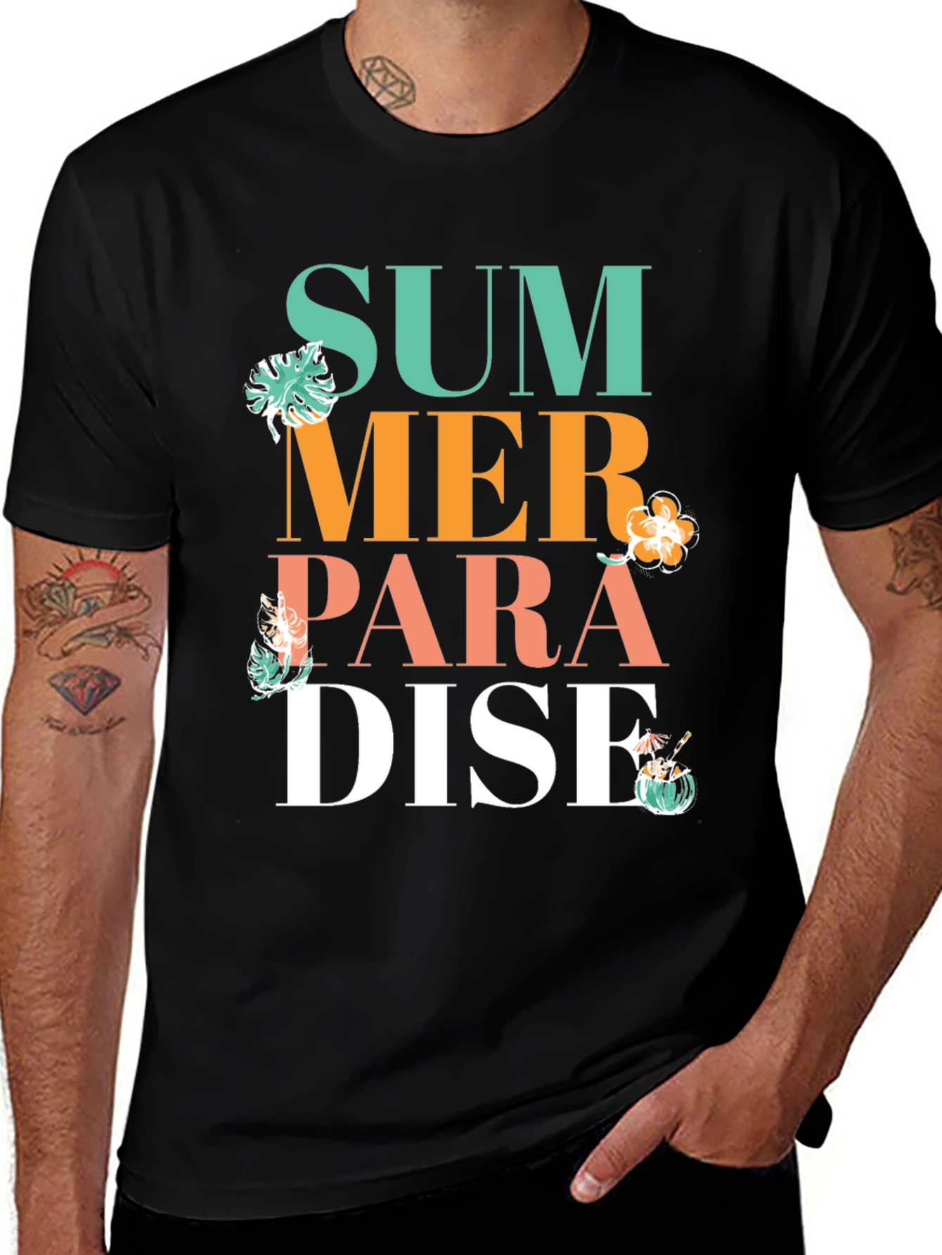 Summer Paradise Graphic T-Shirt
