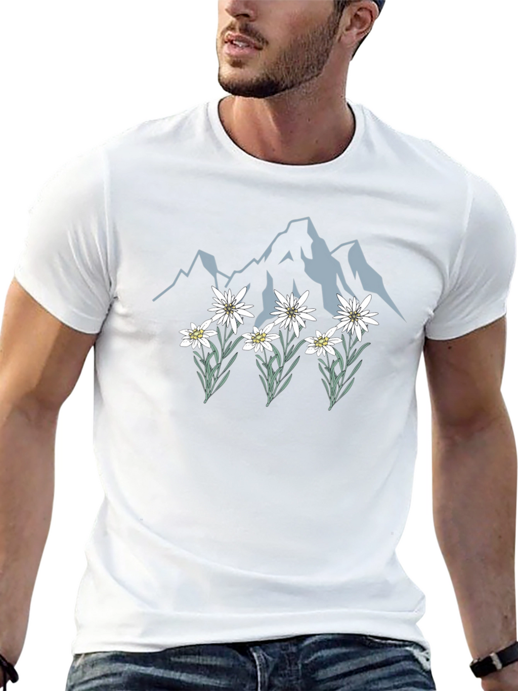Edelweiss Mountain Graphic Tee
