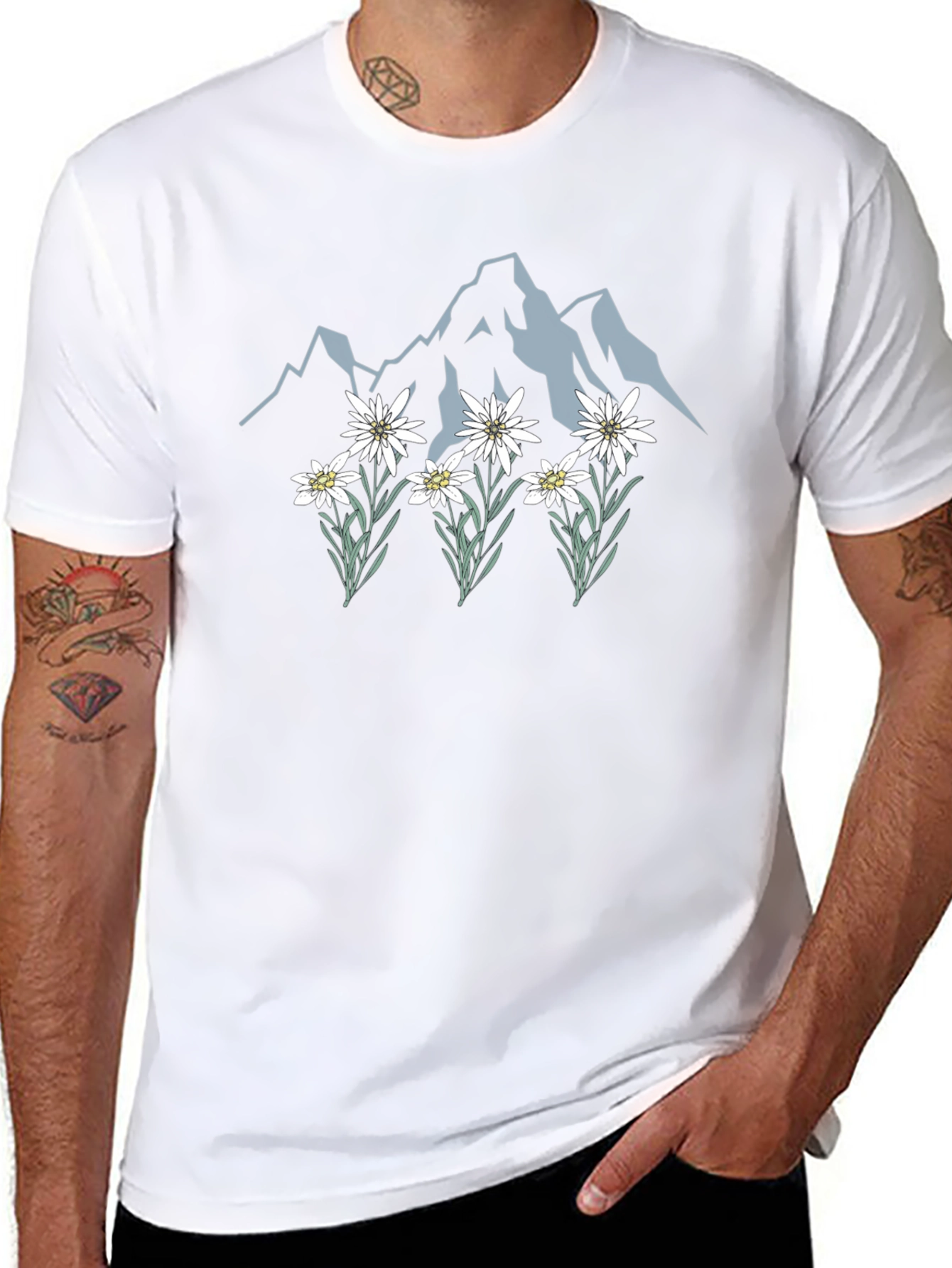 Edelweiss Mountain Graphic Tee