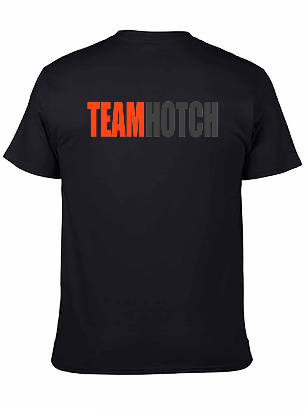 Team Hotch Black Crew Neck Graphic T-Shirt