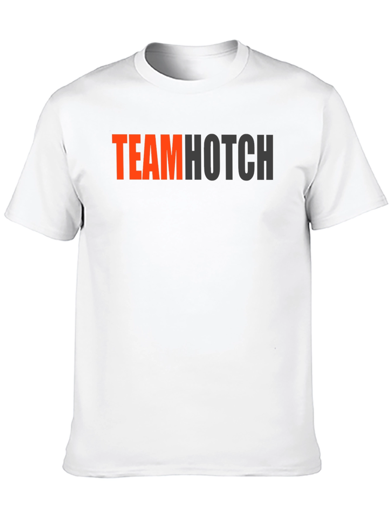 Team Hotch Black Crew Neck Graphic T-Shirt