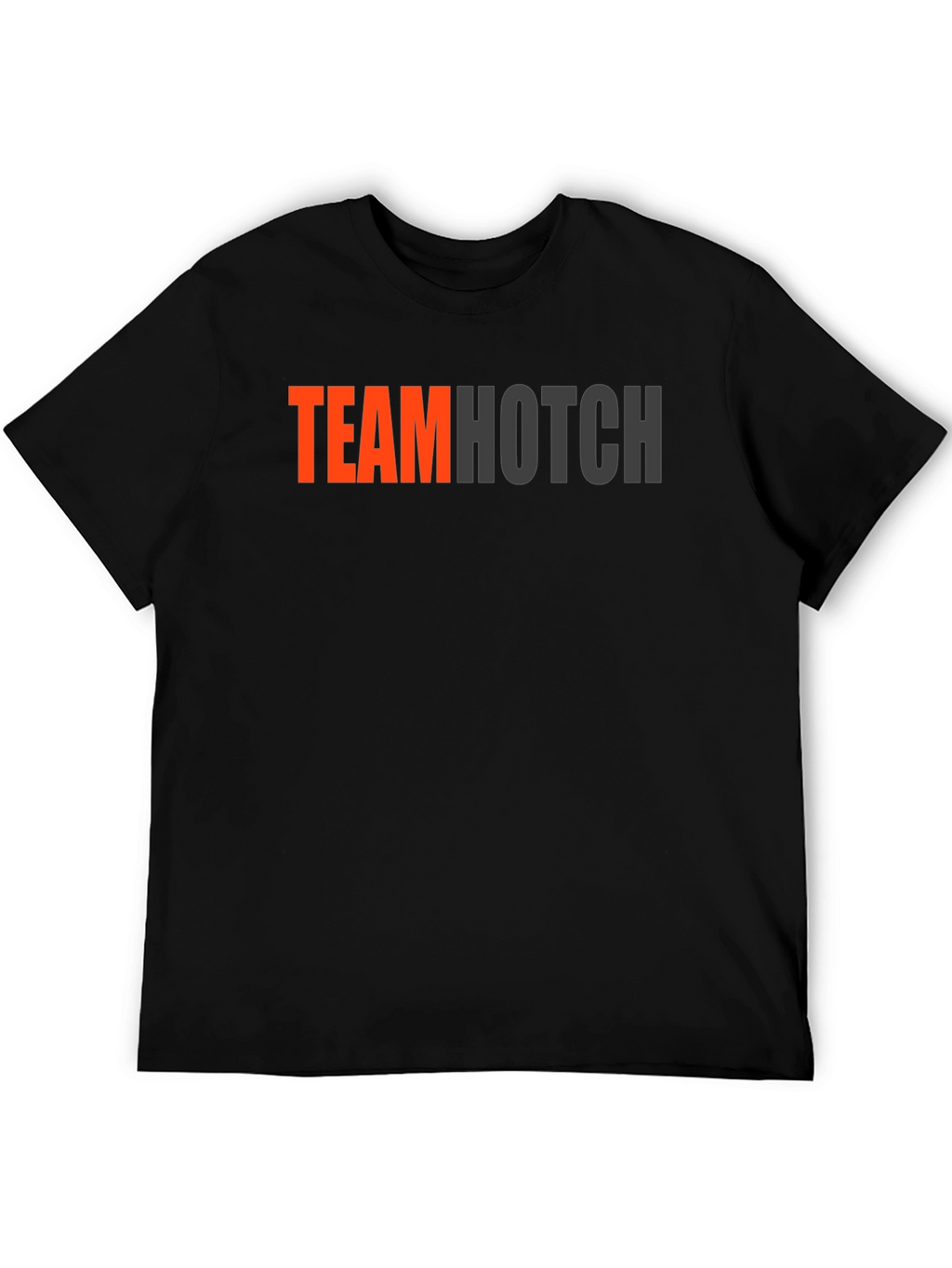 Team Hotch Black Crew Neck Graphic T-Shirt