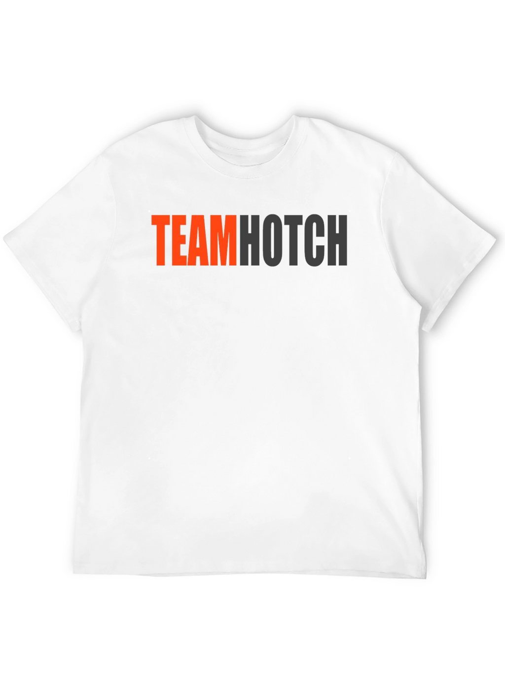 Team Hotch Black Crew Neck Graphic T-Shirt