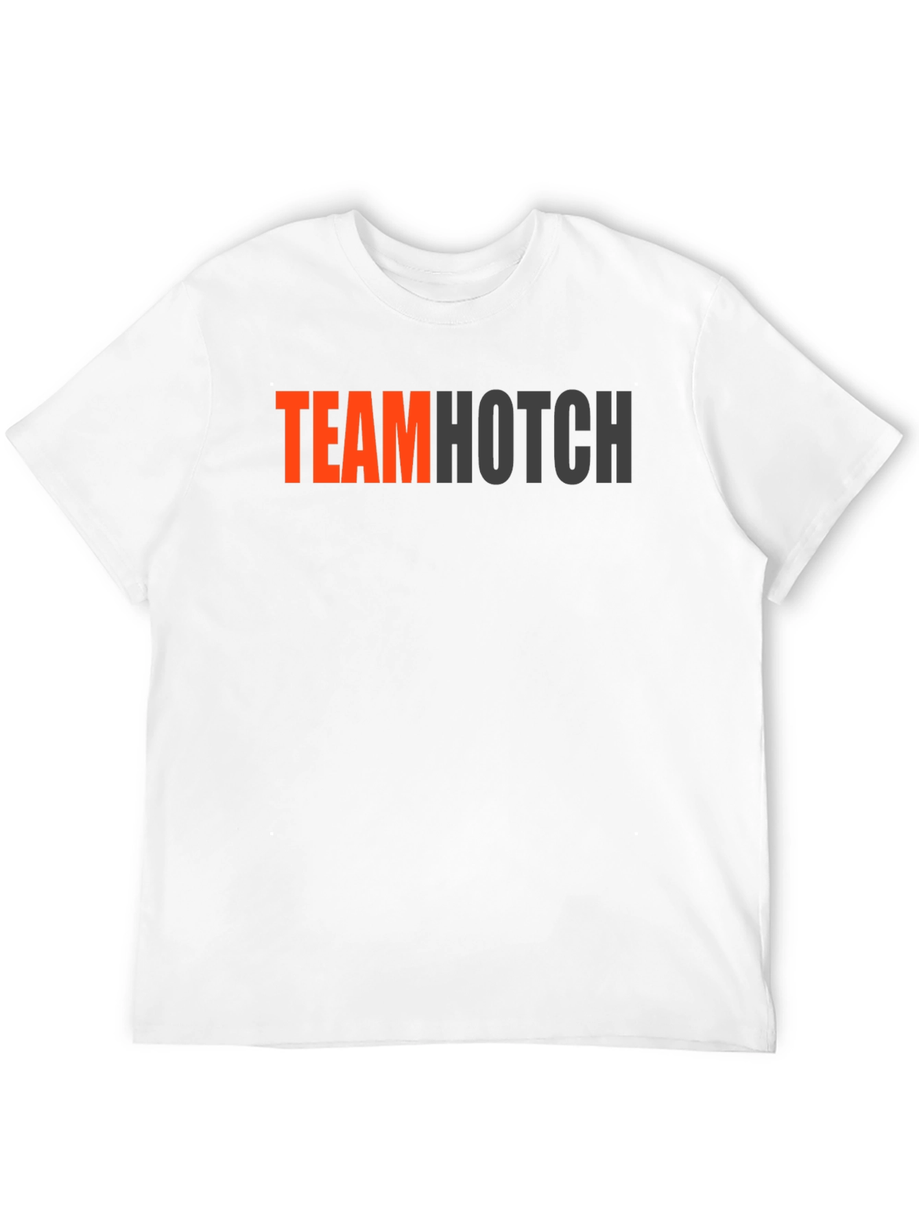 Team Hotch Black Crew Neck Graphic T-Shirt