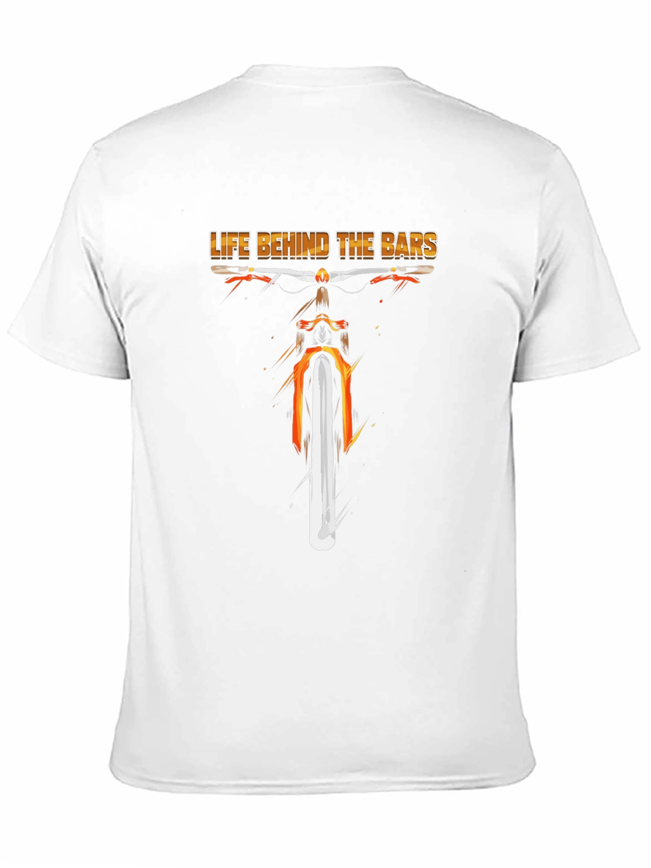 Life Behind Bars Bike Graphic Tee - Black