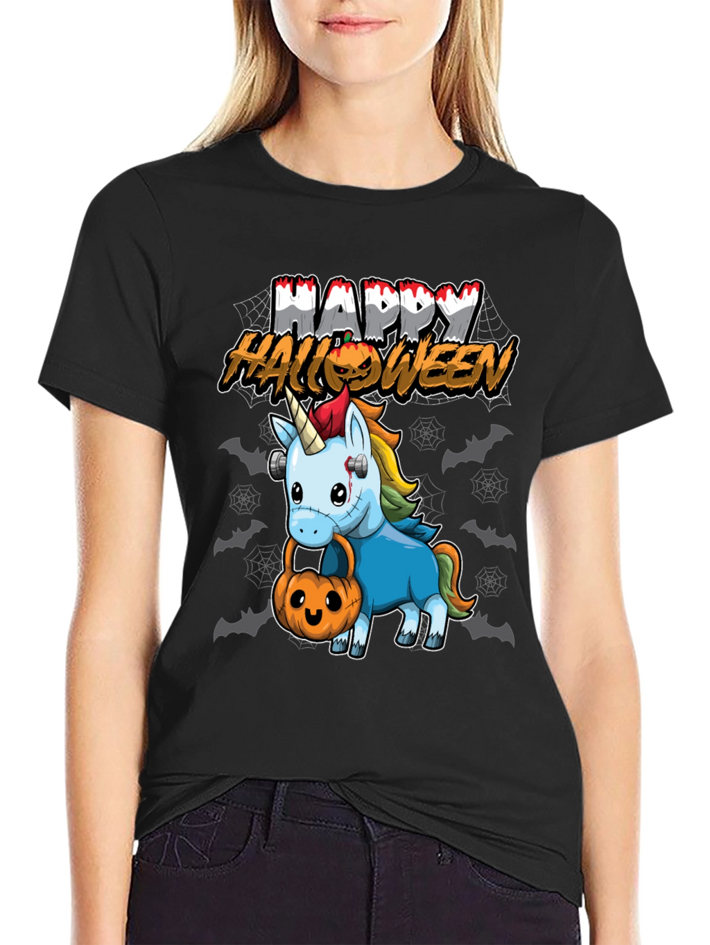 Happy Halloween Unicorn T-Shirt