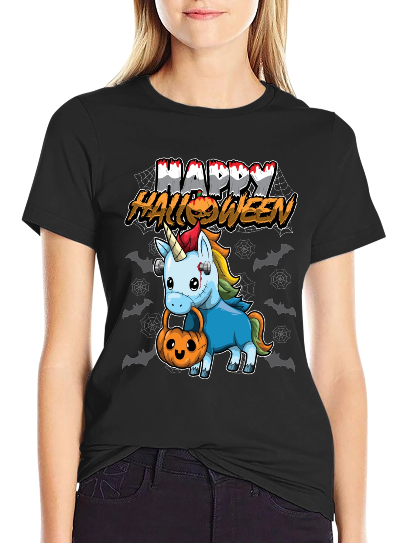 Happy Halloween Unicorn T-Shirt