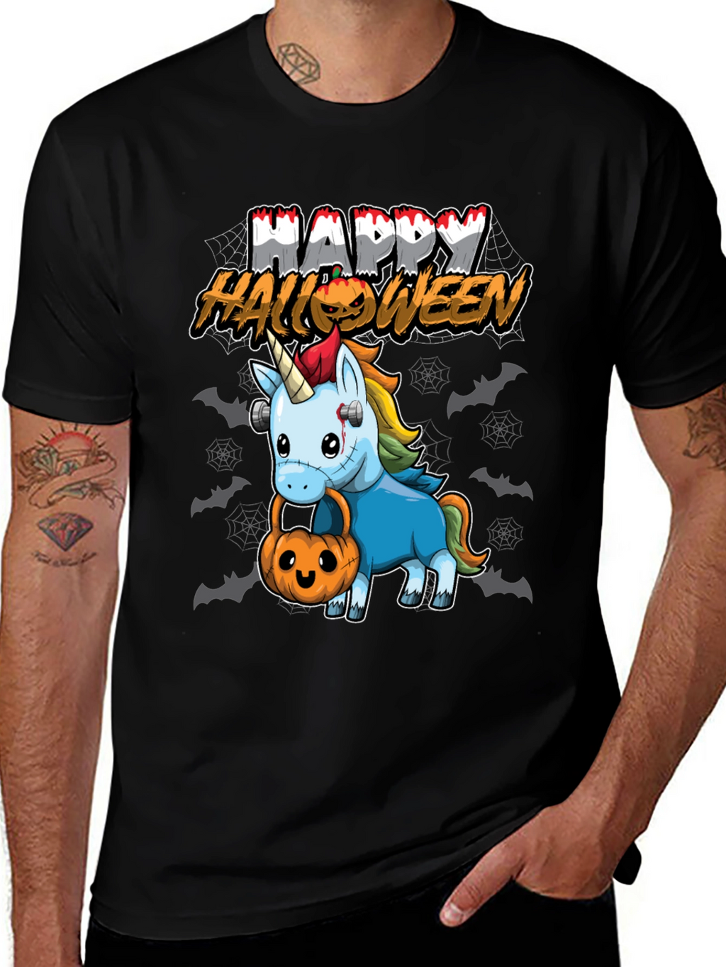 Happy Halloween Unicorn T-Shirt