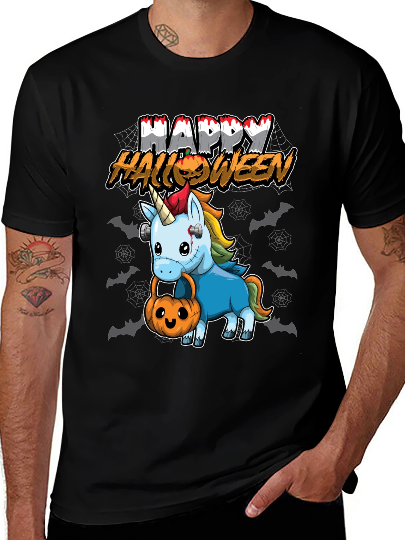 Happy Halloween Unicorn T-Shirt