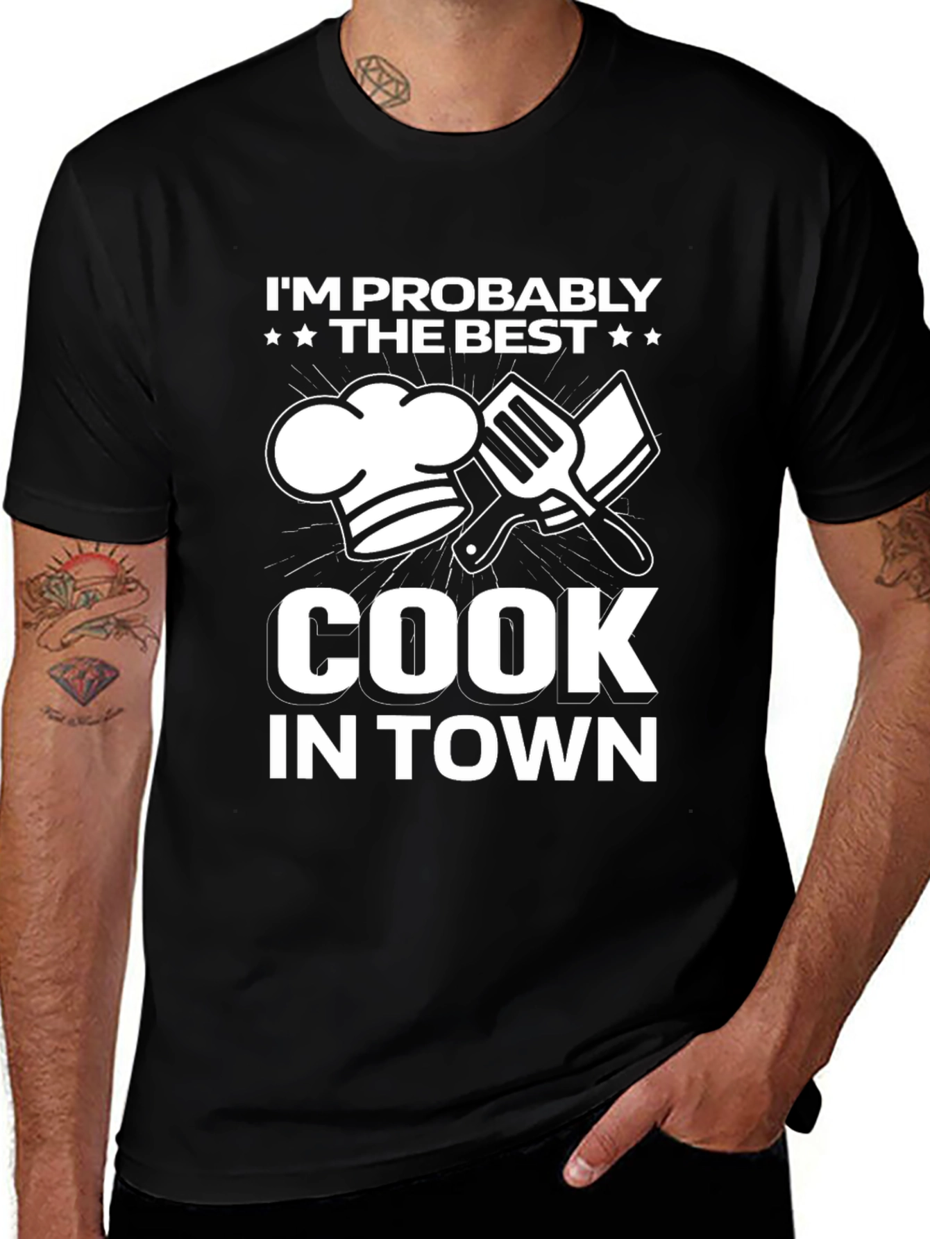 Best Cook in Town Graphic T-Shirt