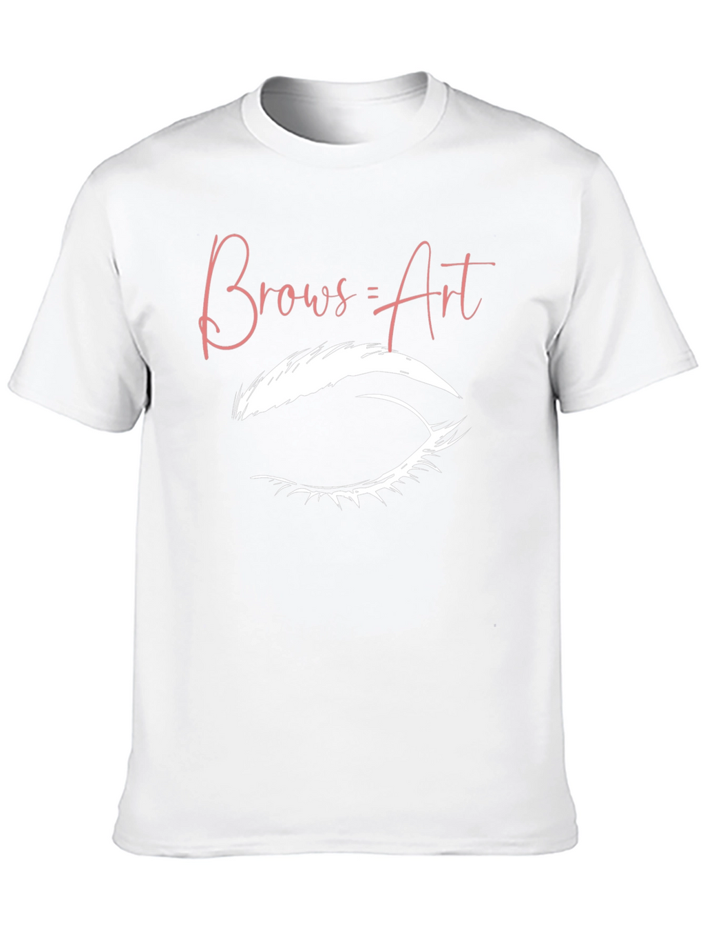 Brows = Art Graphic Tee - Stylish Cotton T-Shirt
