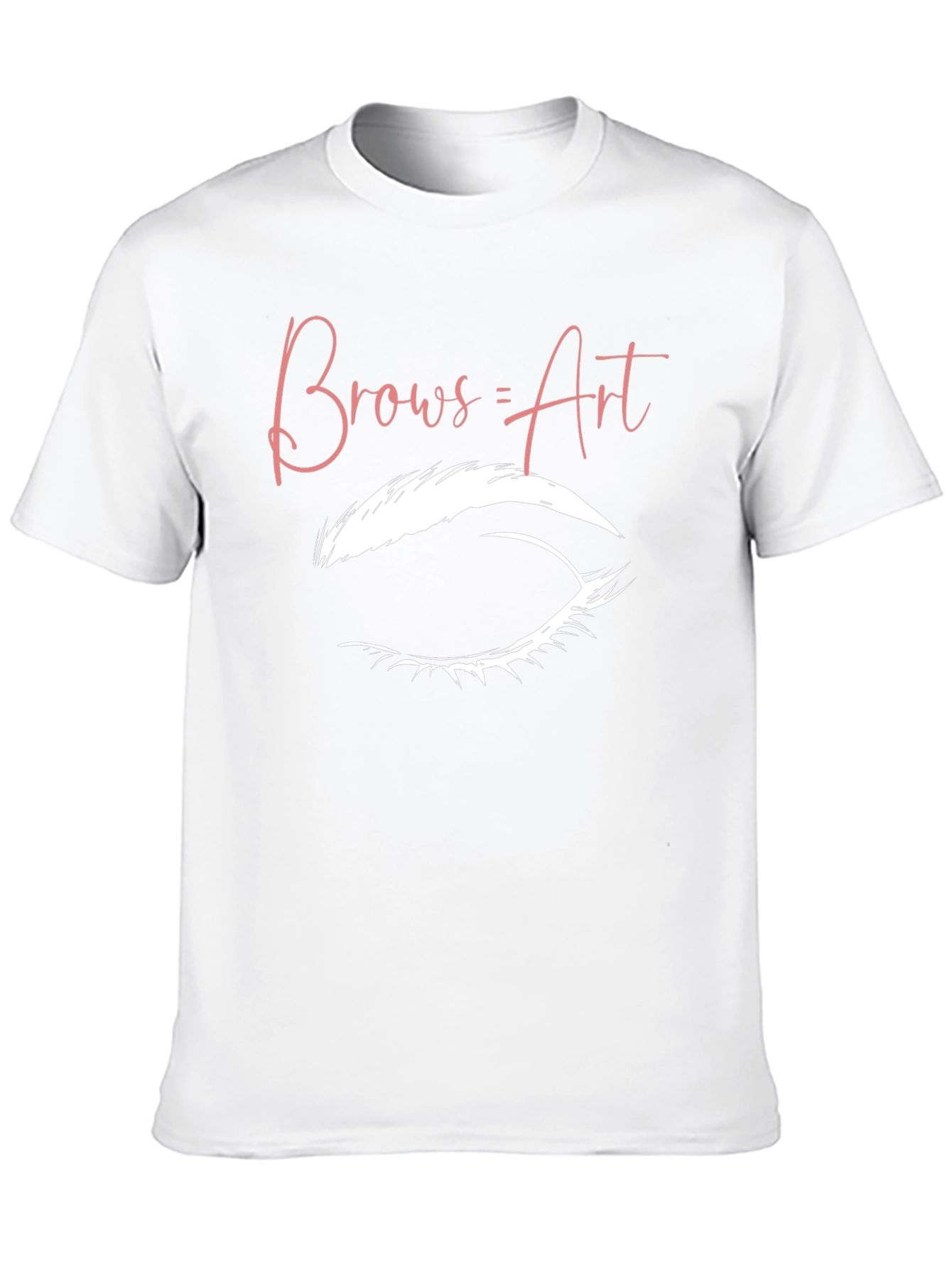 Brows = Art Graphic Tee - Stylish Cotton T-Shirt