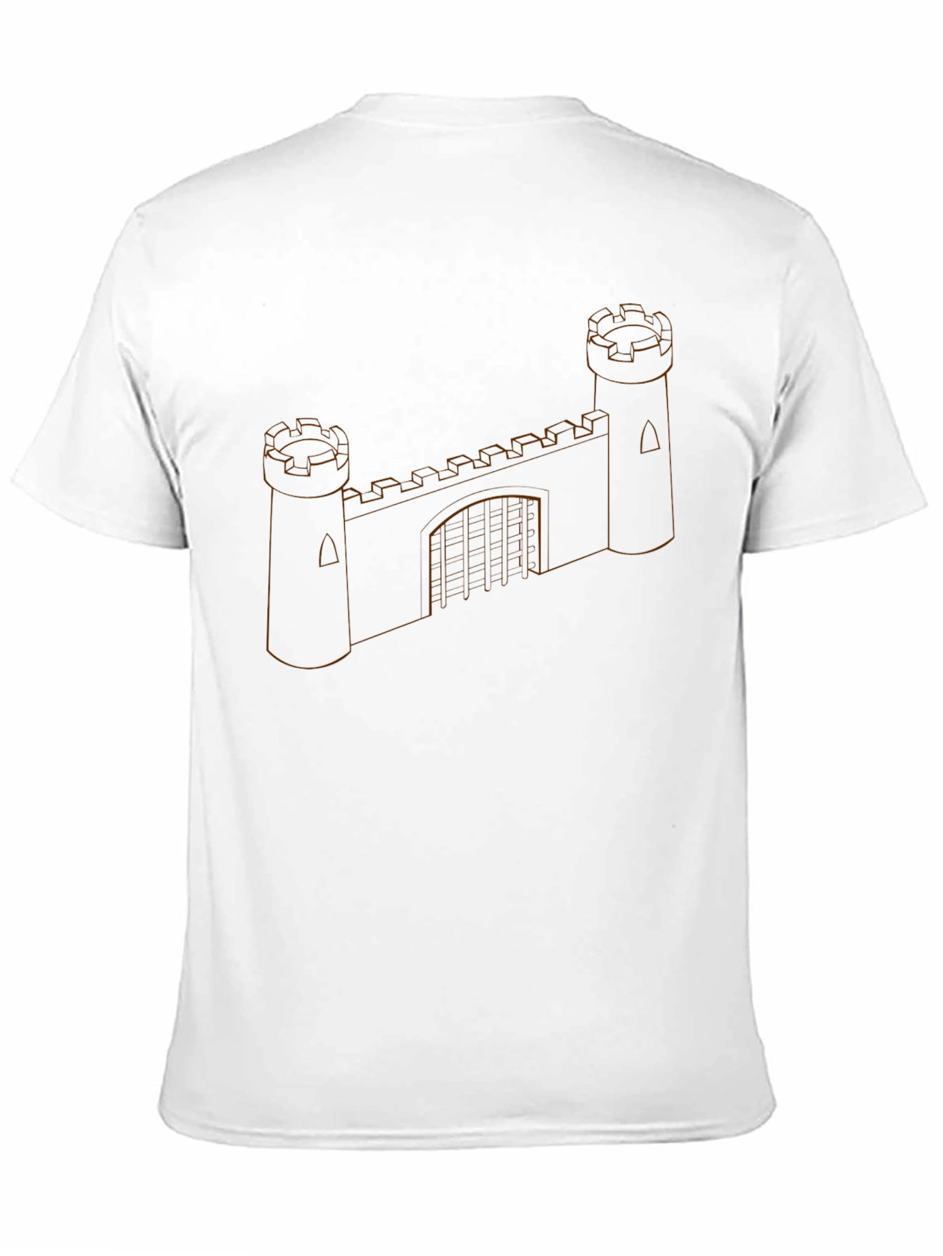 Fortress Outline Tee - Graphic Print