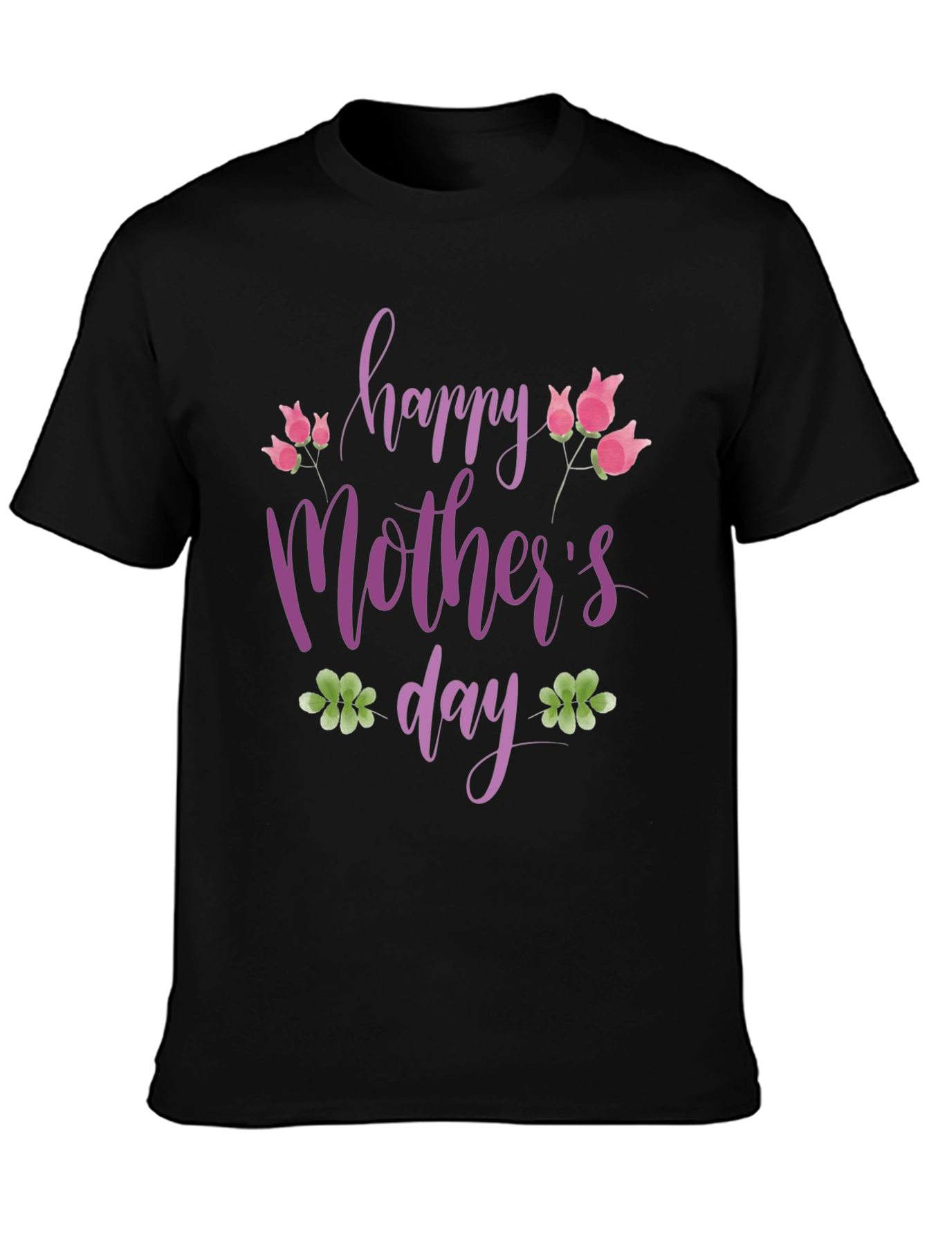 Happy Mothers Day Floral T-Shirt